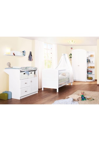 Pinolino® Babyzimmer-Komplettset »Laura«, (Set, 3 St., Kinderbett, Schrank,... kaufen