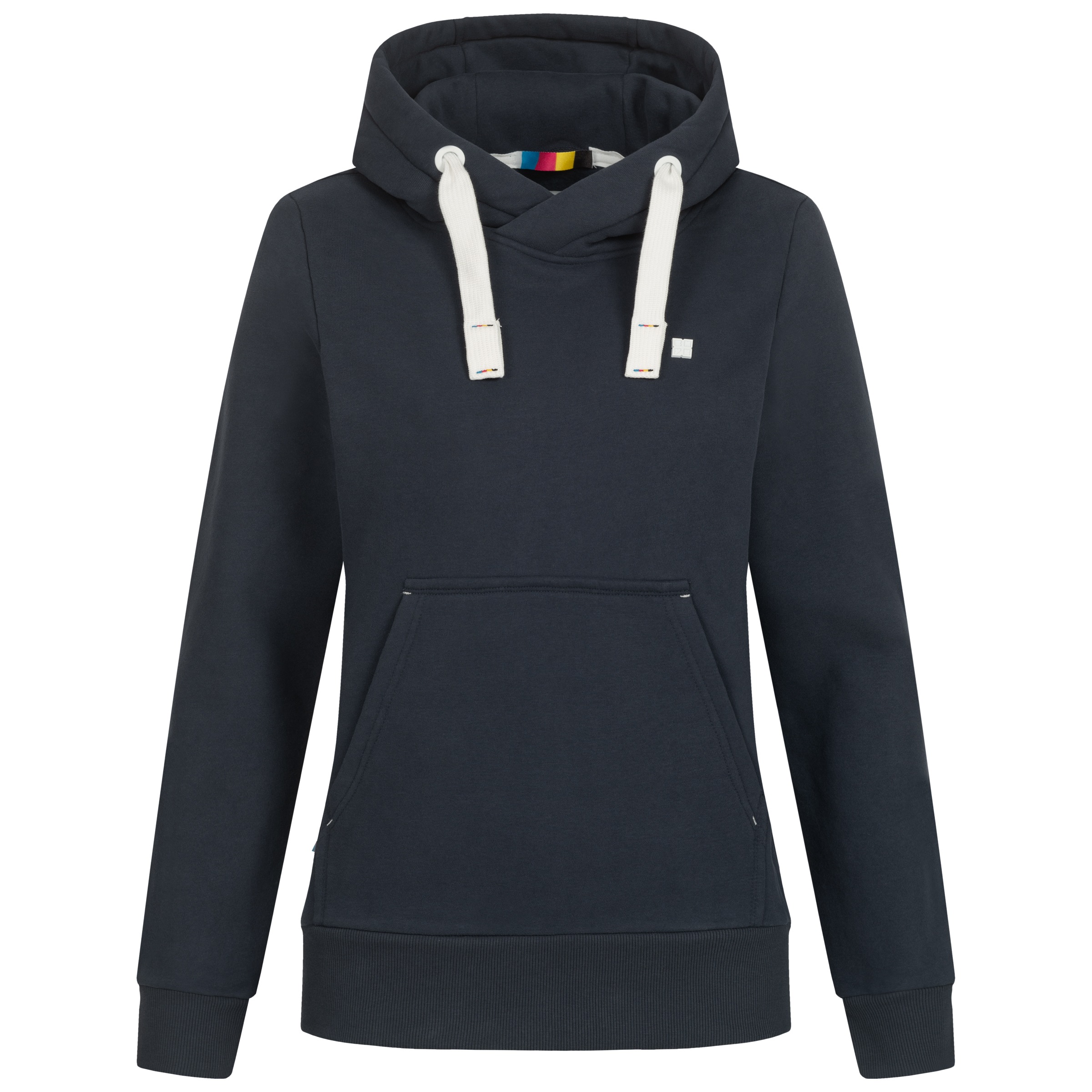 DEPROC Active Kapuzensweatshirt »HildaCMYK II WOMEN«, weiche Fleecejacke mit Kängurutasche