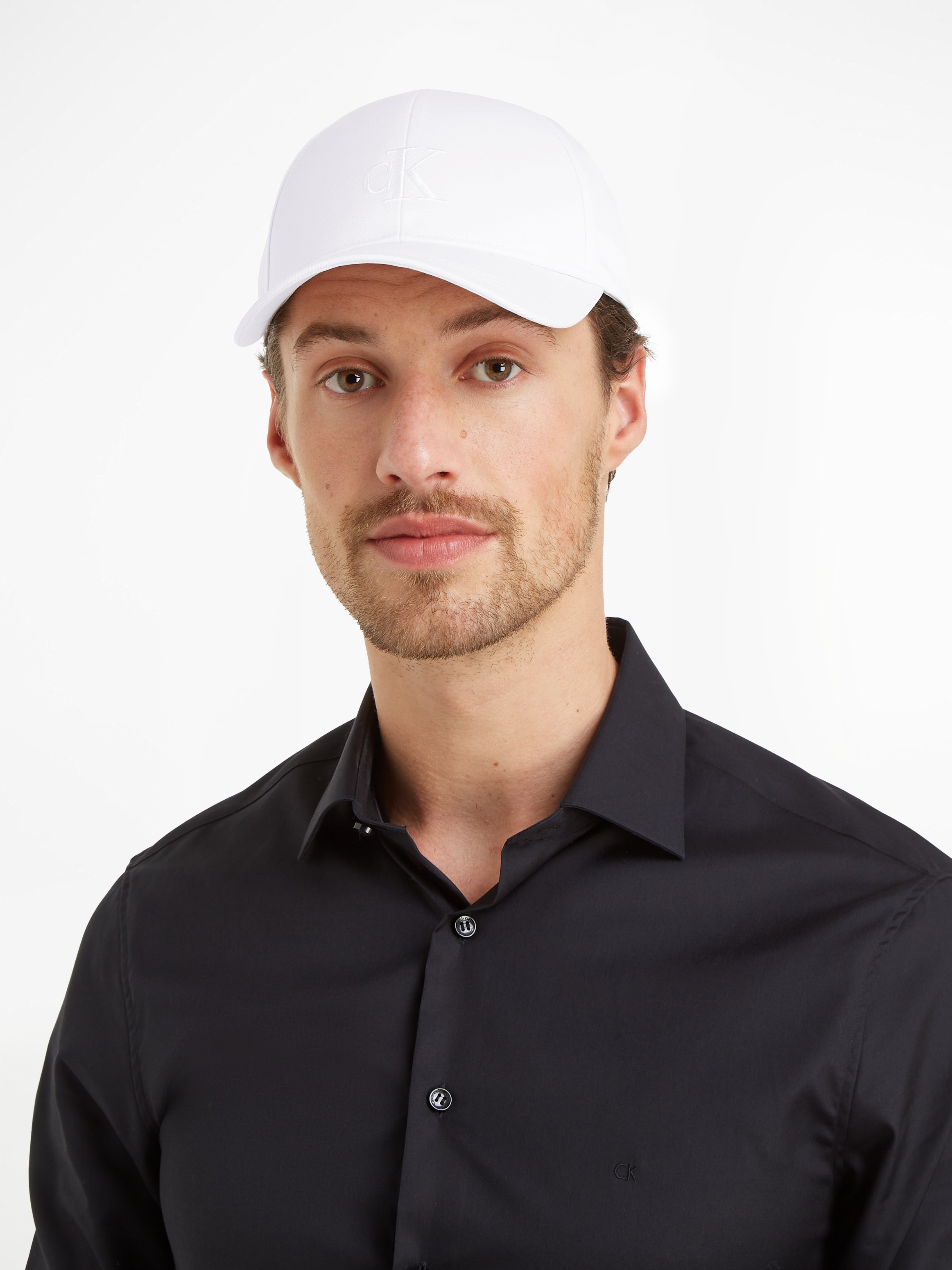 Calvin Klein Jeans Snapback Cap »MONOGRAM EMBRO CAP«, mit Logostickerei