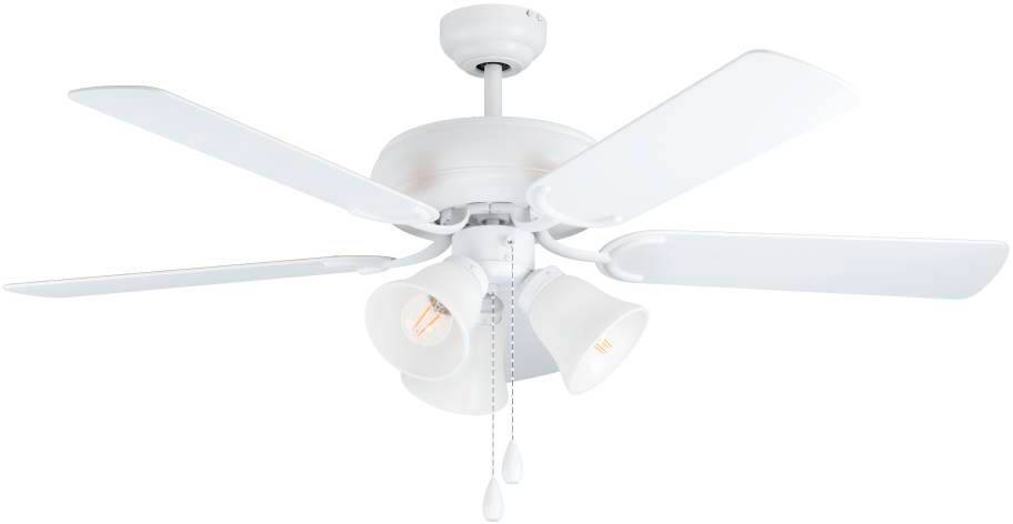 EGLO LED Deckenleuchte »LAS PALMAS Deckenventilator« E27 1 Stk. Deckenlampe günstig online kaufen