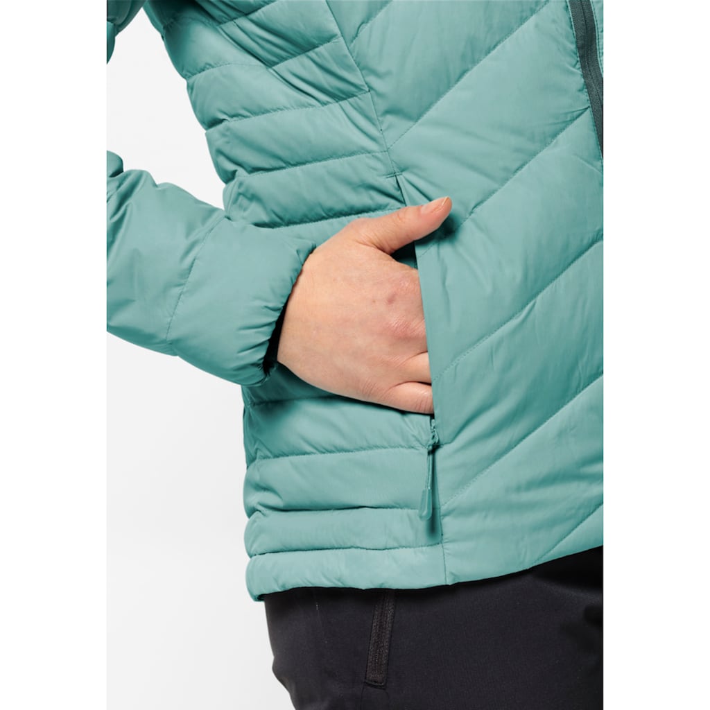 Jack Wolfskin Daunenjacke »TUNDRA DOWN HOODY W«, mit Kapuze