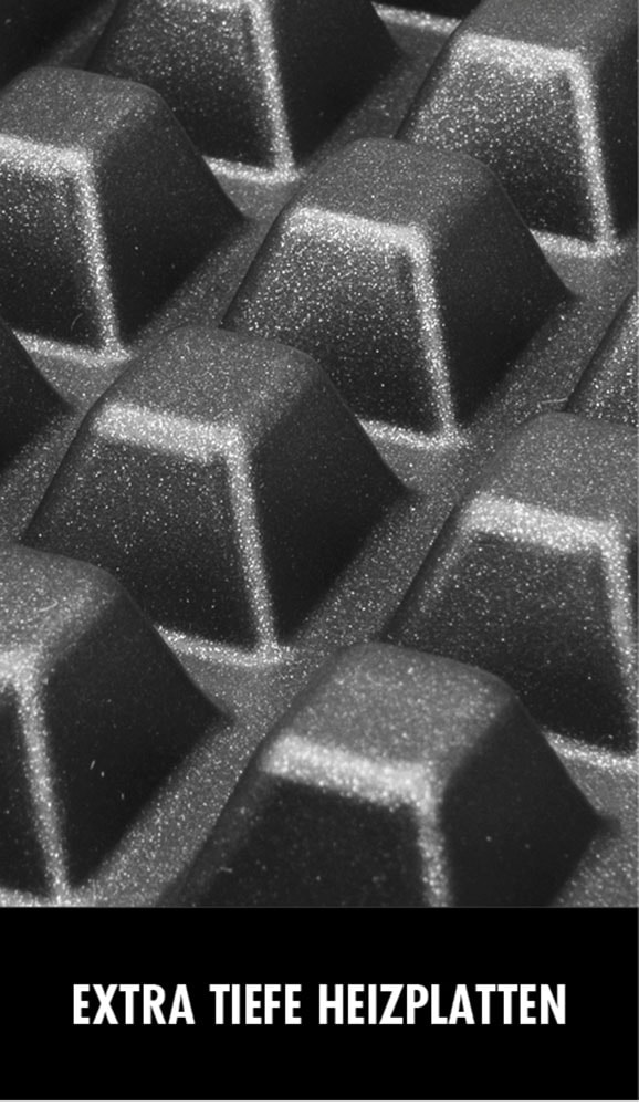 Gastroback Waffeleisen »Waffeleisen Advanced Control 42449 BLACK EDITION« 1600 W