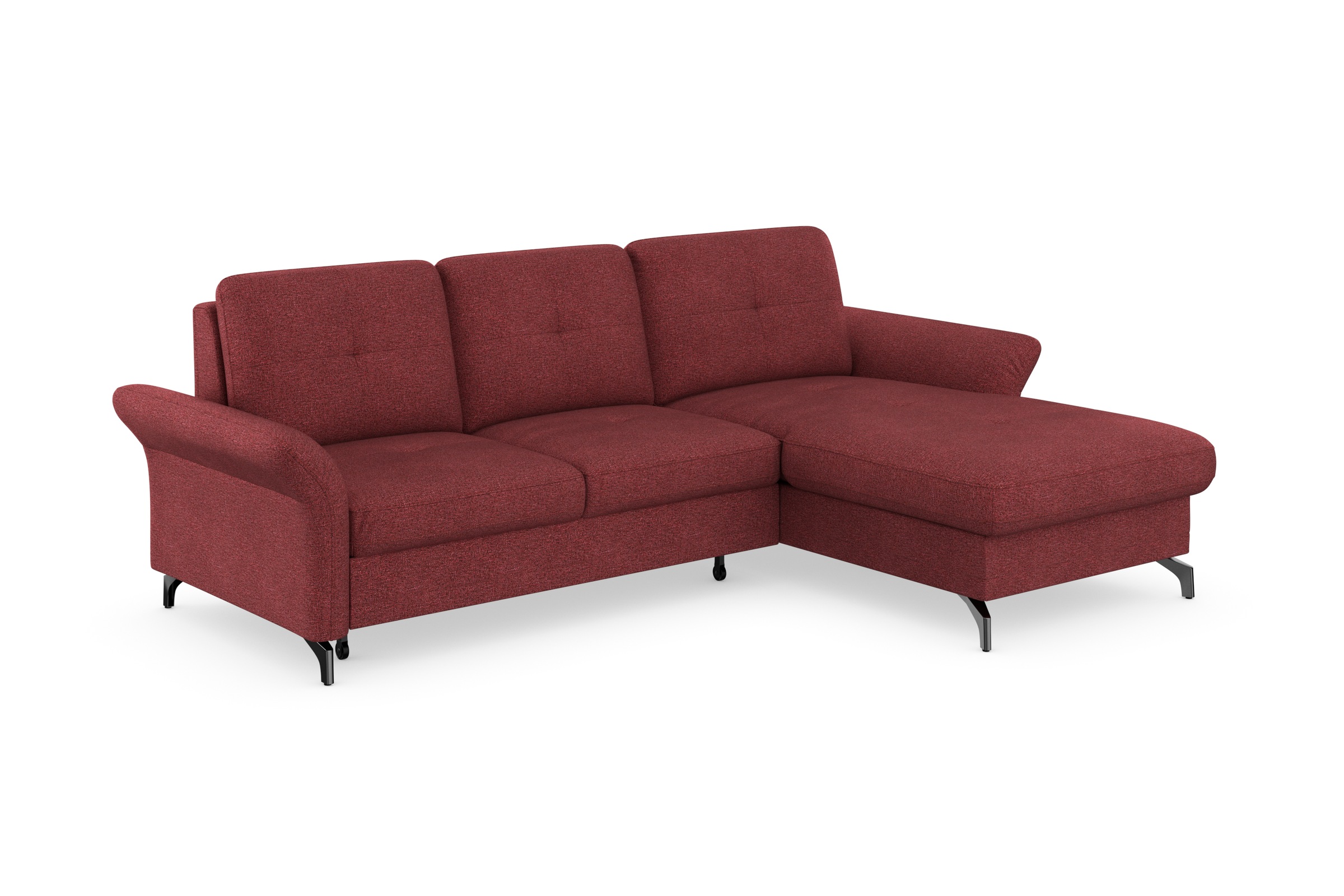 Places of Style Ecksofa »Calando L-Form«, wahlweise mit Bettfunktion, Bettk günstig online kaufen