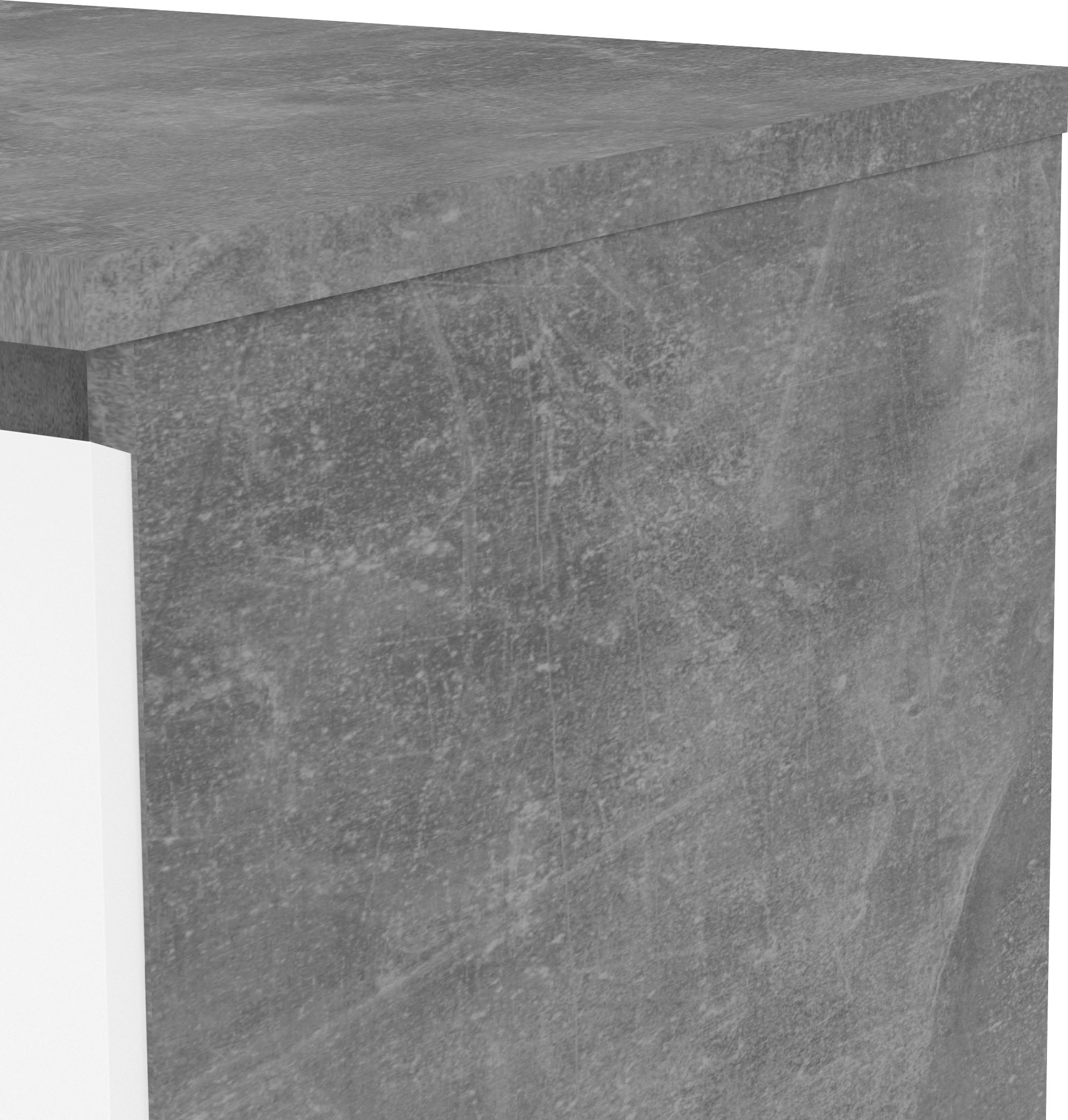INOSIGN Kommode »Naia«, abgerundete Schubladenkanten auf Metallgleiter, Breite 77 cm