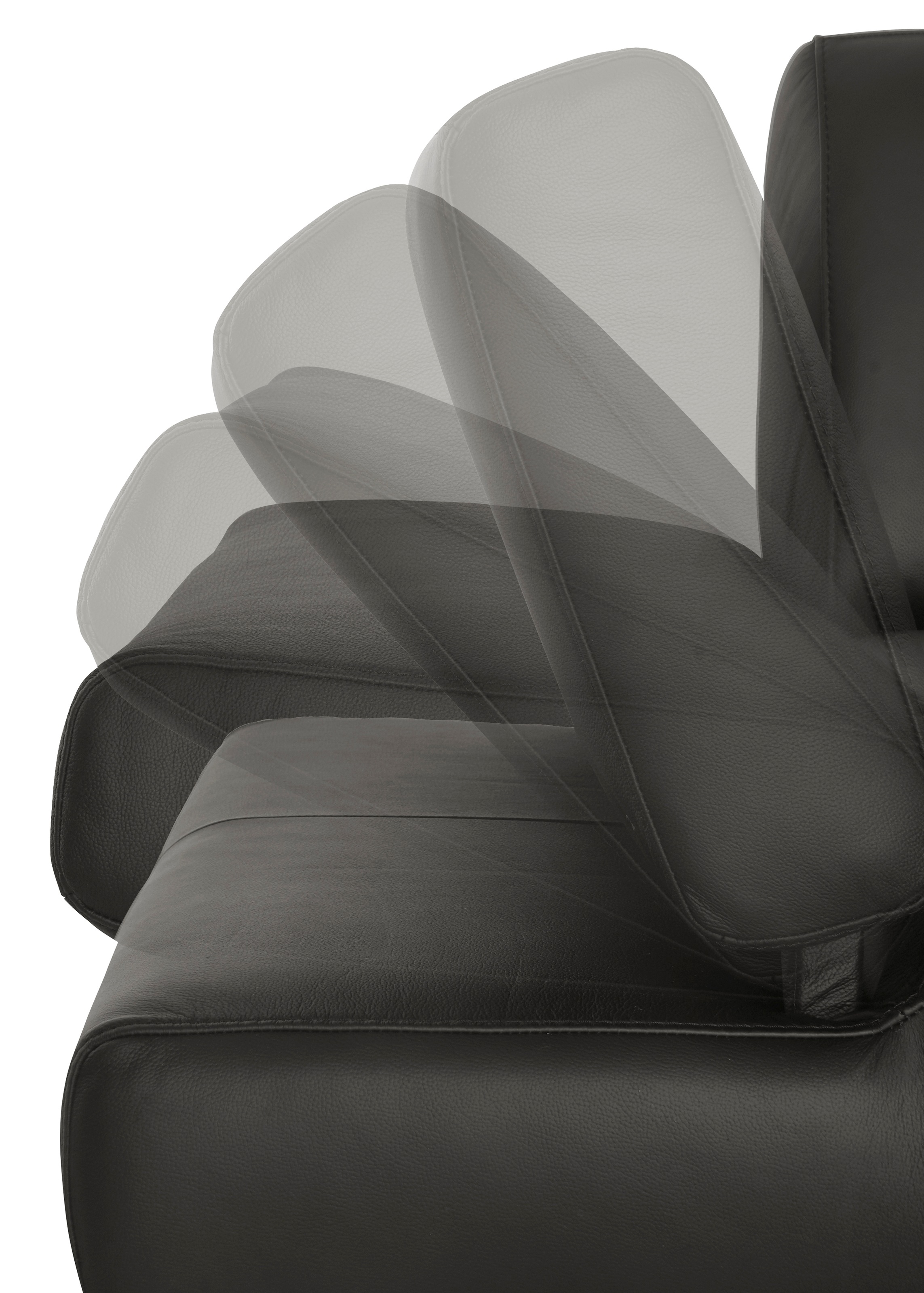 W.SCHILLIG 3-Sitzer »taboo Designsofa mit hohem Sitzkomfort«, mit Übertiefe, inklusive Armlehnenverstellung