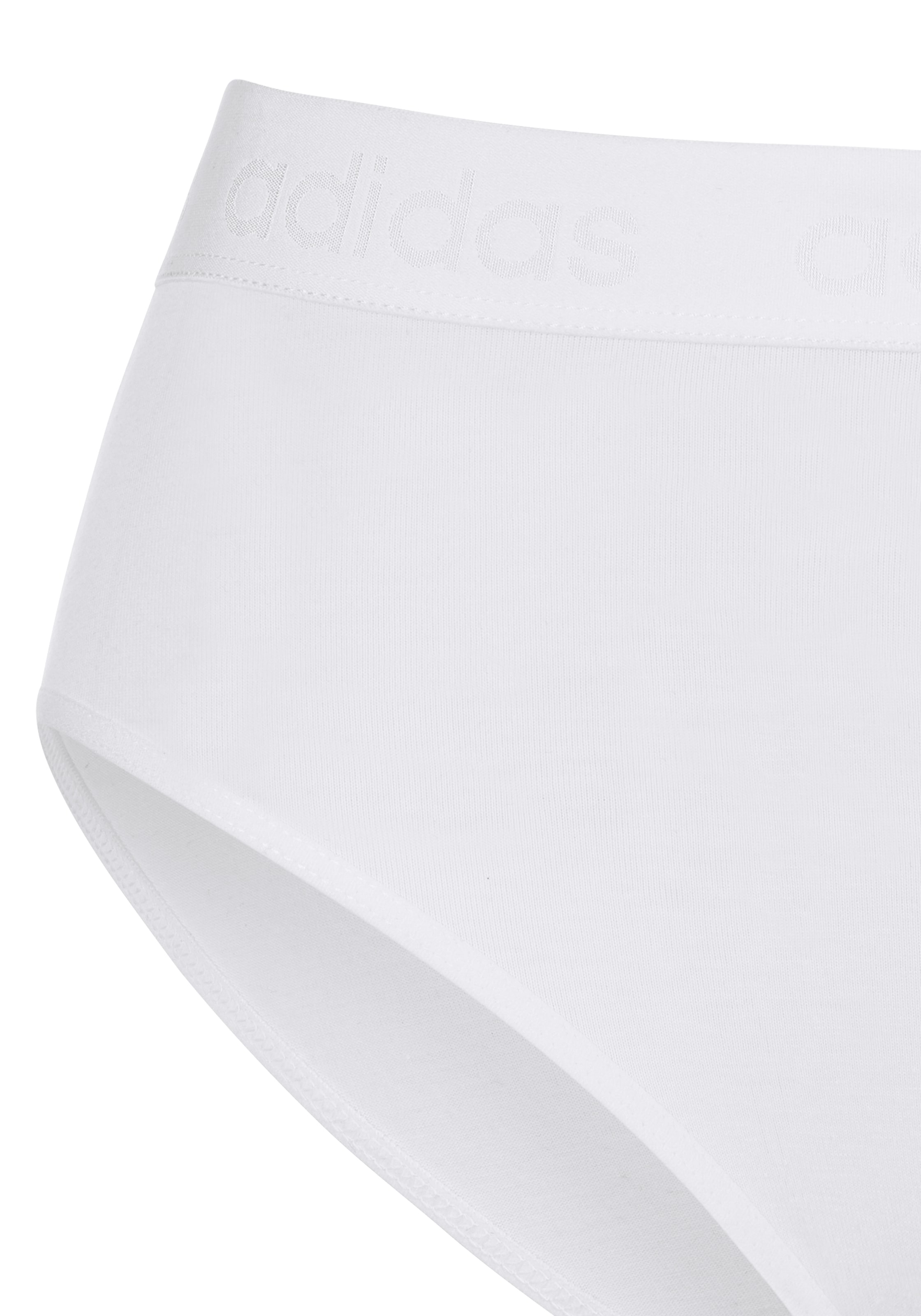 adidas Sportswear Bikinislip »"Smart Cotton"«, (2er-Pack), mit verbesserter Atmungsaktivität