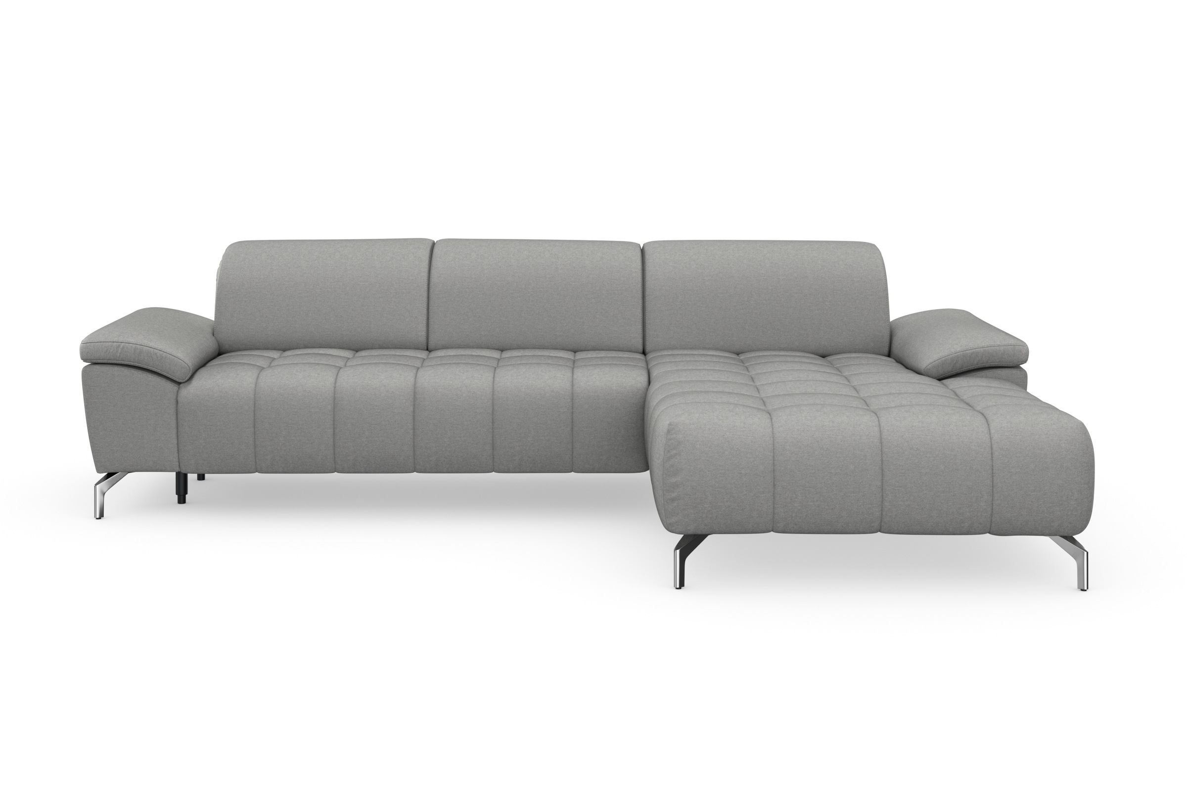 sit&more Ecksofa »Cool L-Form«, wahlweise mit Kopfteilverstellung und Vorzi günstig online kaufen