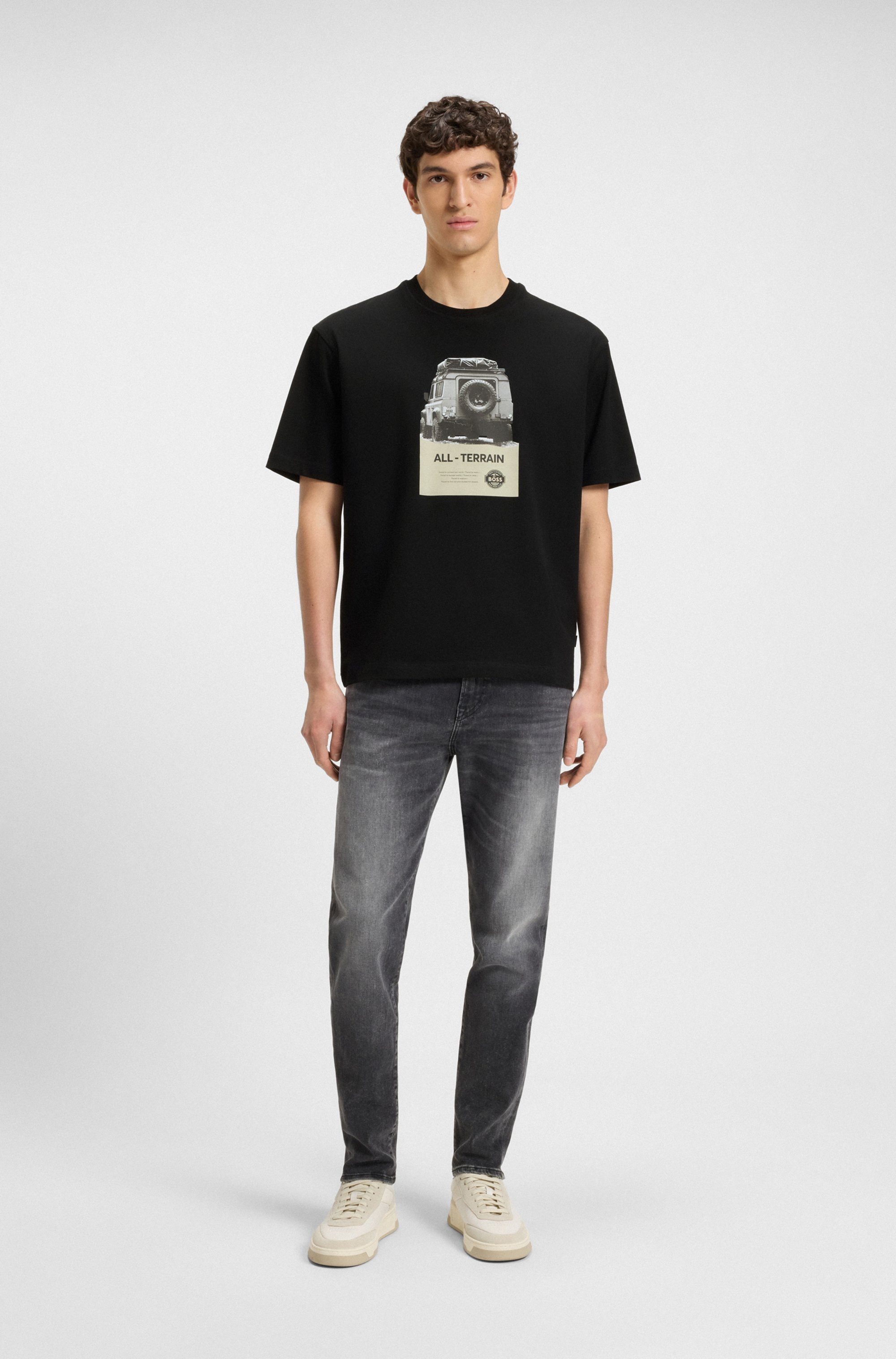 BOSS ORANGE T-Shirt »Te Wagon«, mit coolem Fotodruck