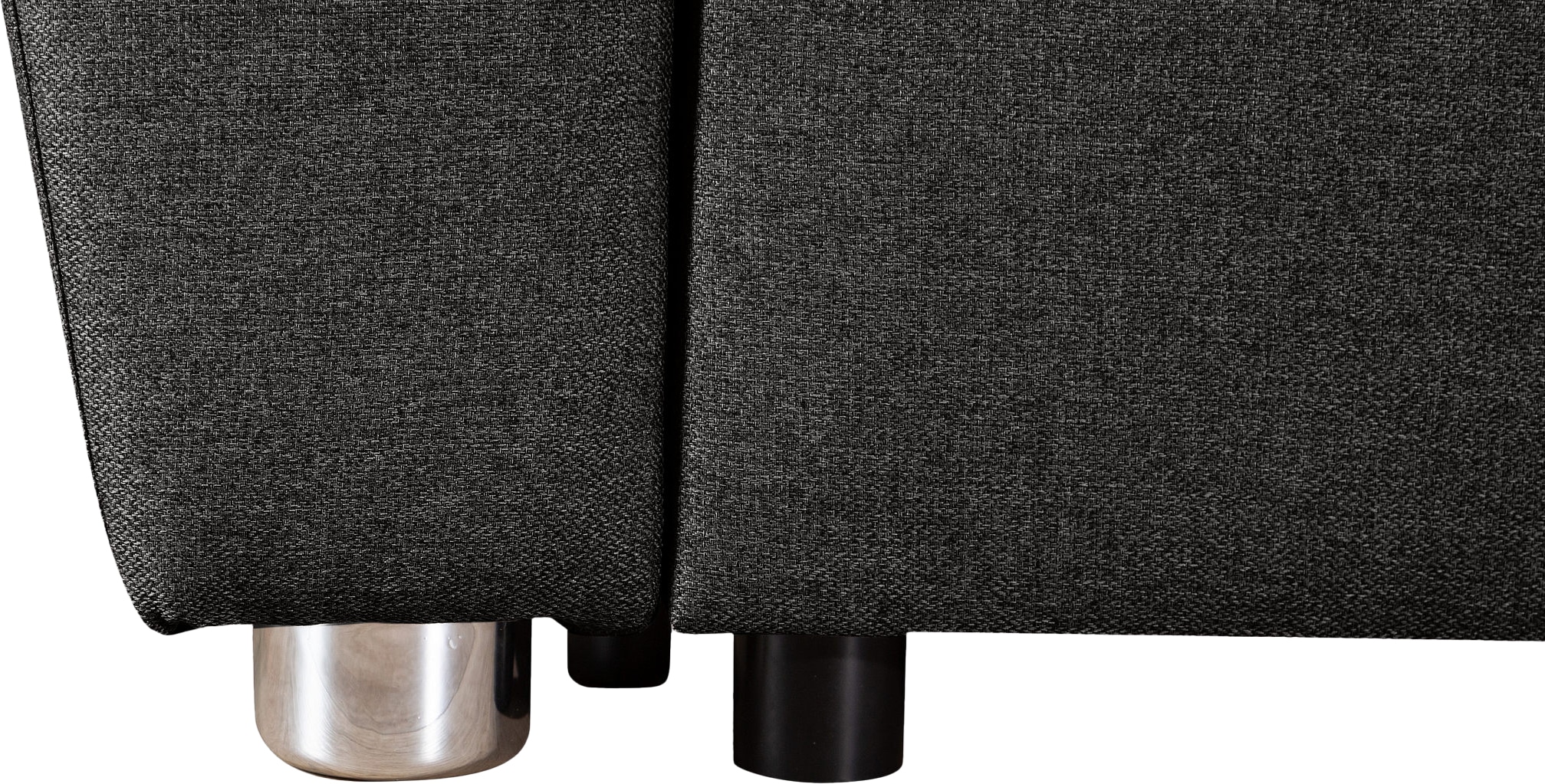 COLLECTION AB Ecksofa »JANA«, Ecksofa,Bettfunktion,Bettkasten,Bonnelfederkern,Rückenkissen
