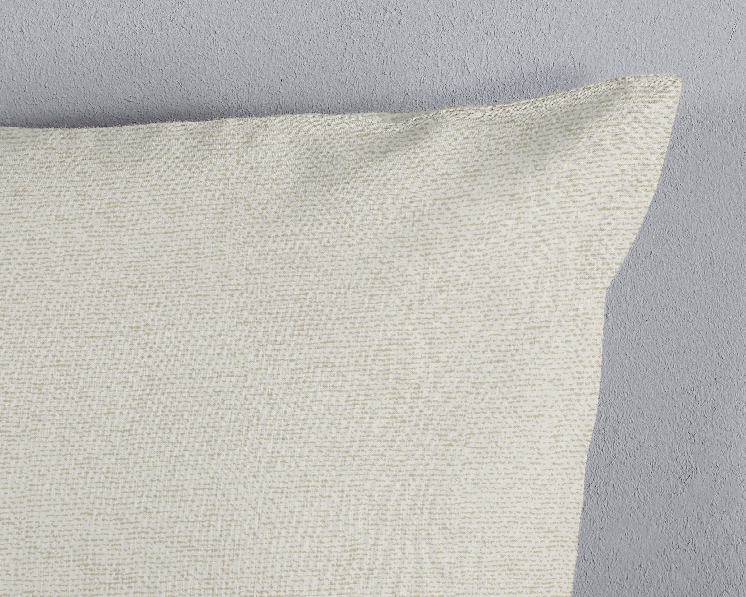 hip Kissenhülle »Maysa« Baumwolle, Mako-Satin, 40x80, 1 Stück, Reißverschluss, Creme