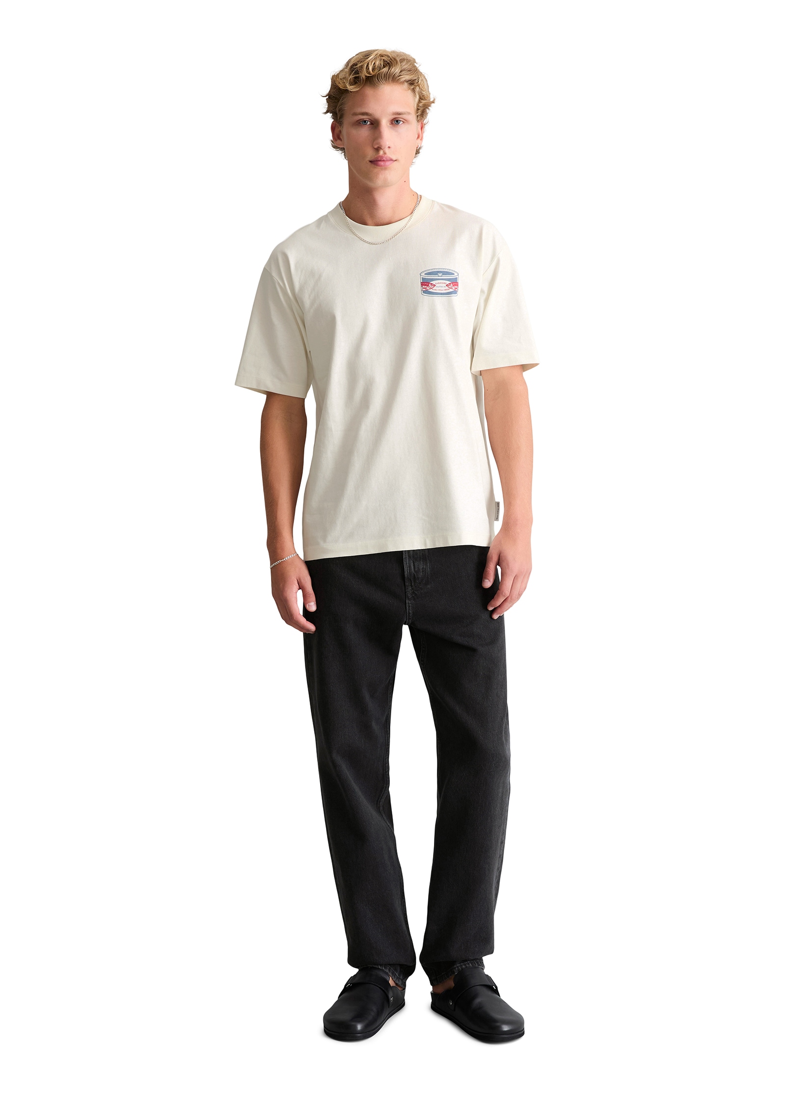 Marc O'Polo DENIM T-Shirt relaxed aus schwerem Bio-Baumwoll-Jersey