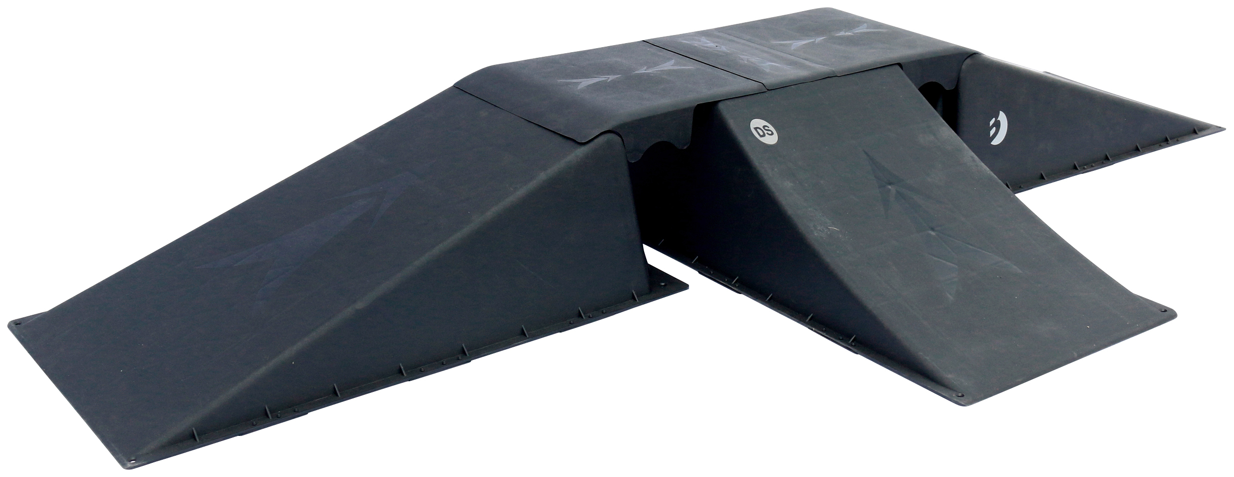 Skaterrampe »HI Impact 30012«, (Set, 4 Rampen + 2x Verbindungsstück)