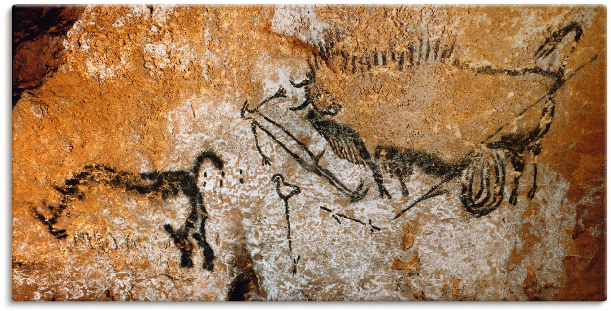Artland Leinwandbild »Höhle von Lascaux 17000 v Chr« Wildtiere 1 Stk. tlg. günstig online kaufen
