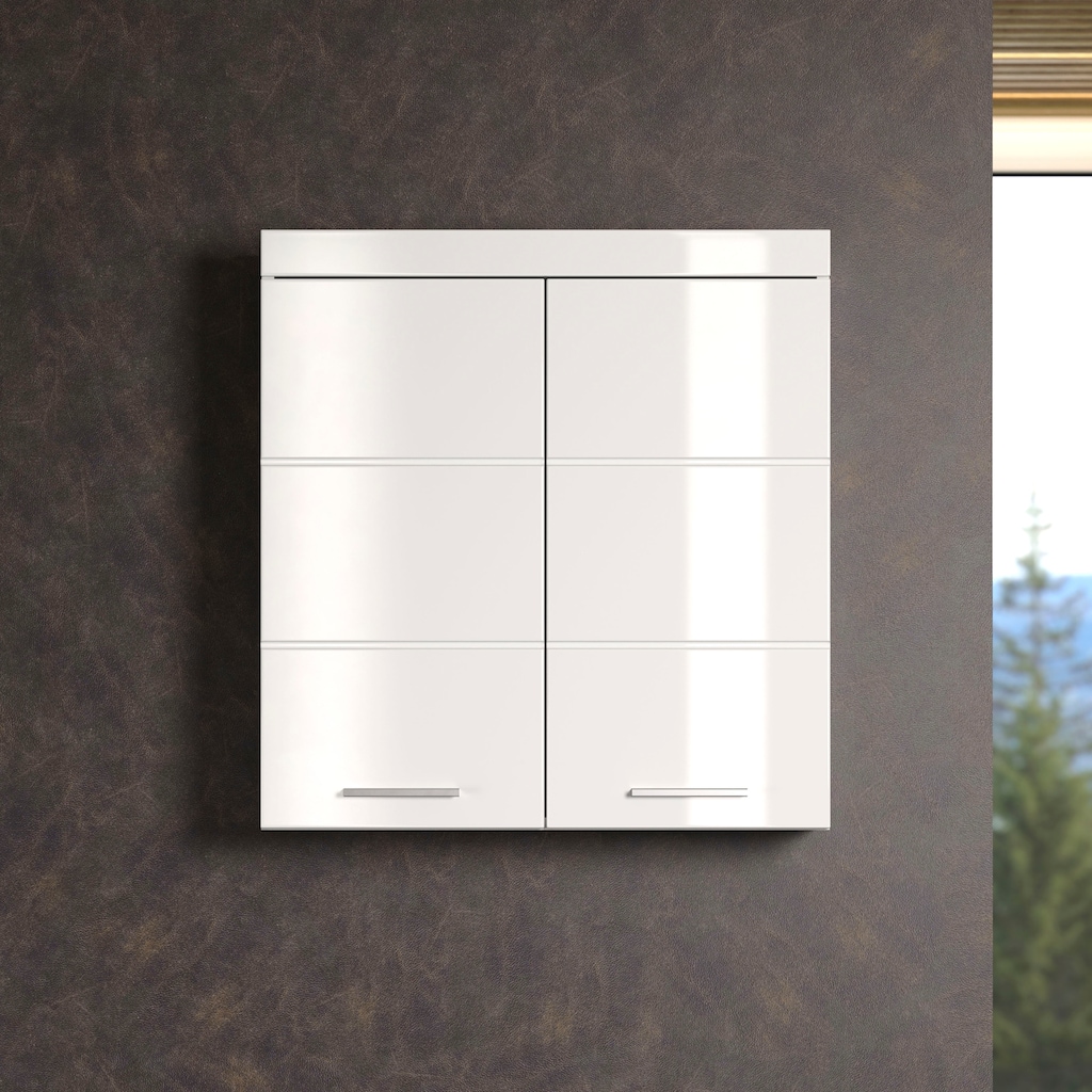 trendteam Hängeschrank »Amanda«, Breite 73 cm, Badezimmerschrank mit verstellbare Zwischenböden