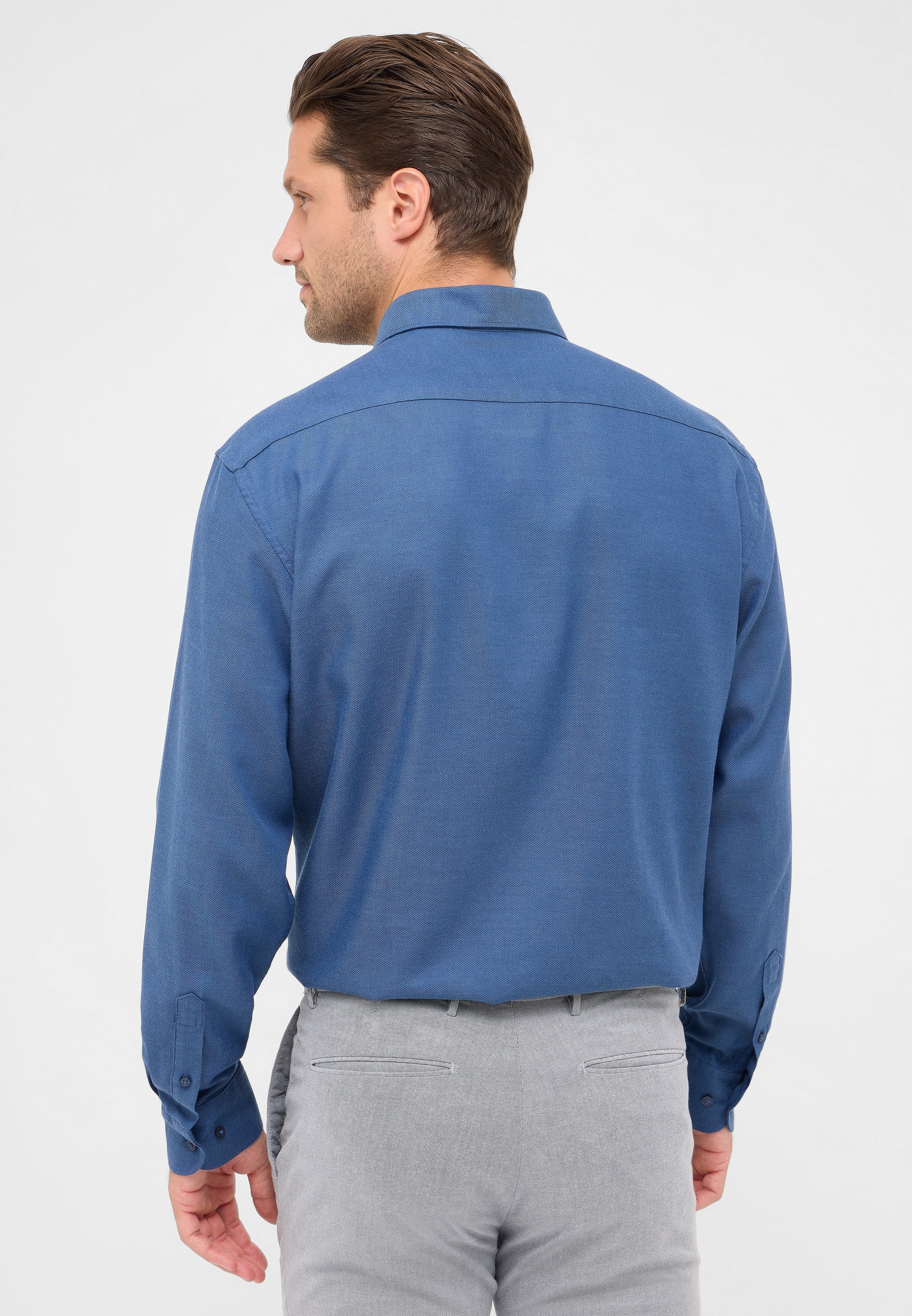 Eterna Langarmhemd »MODERN FIT« EASY IRON (bügelleicht)