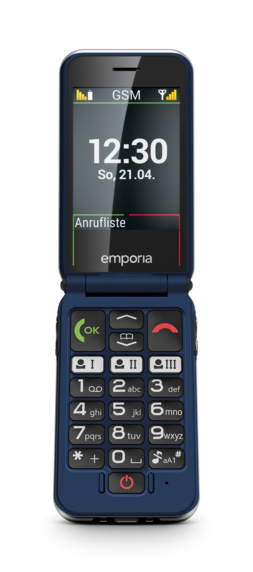 5. Bild von Emporia Smartphone »JOY V228-2G«, Blau, 7,1 cm/2,8 Zoll