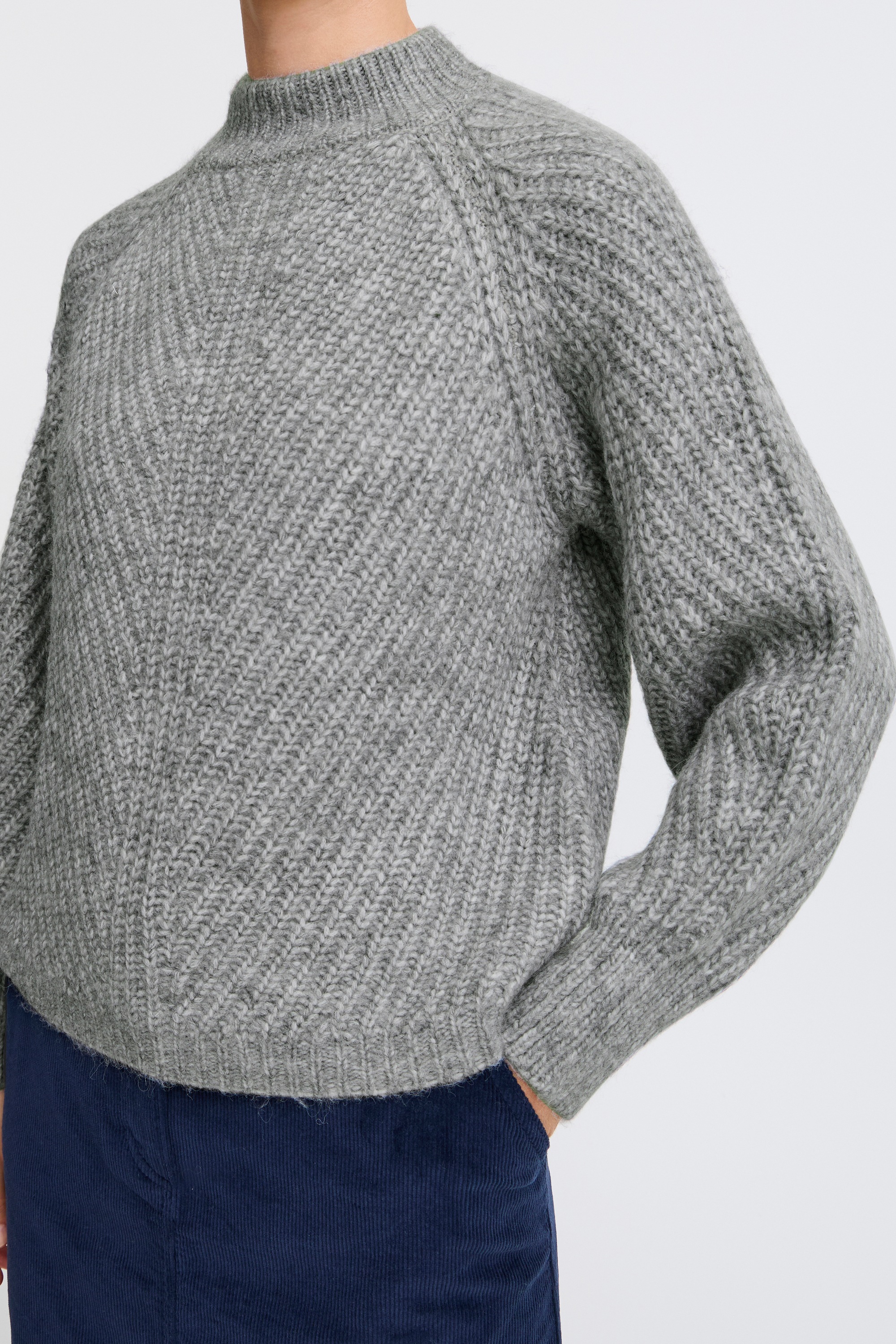 b.young Strickpullover »Langarm BYOKSANA«