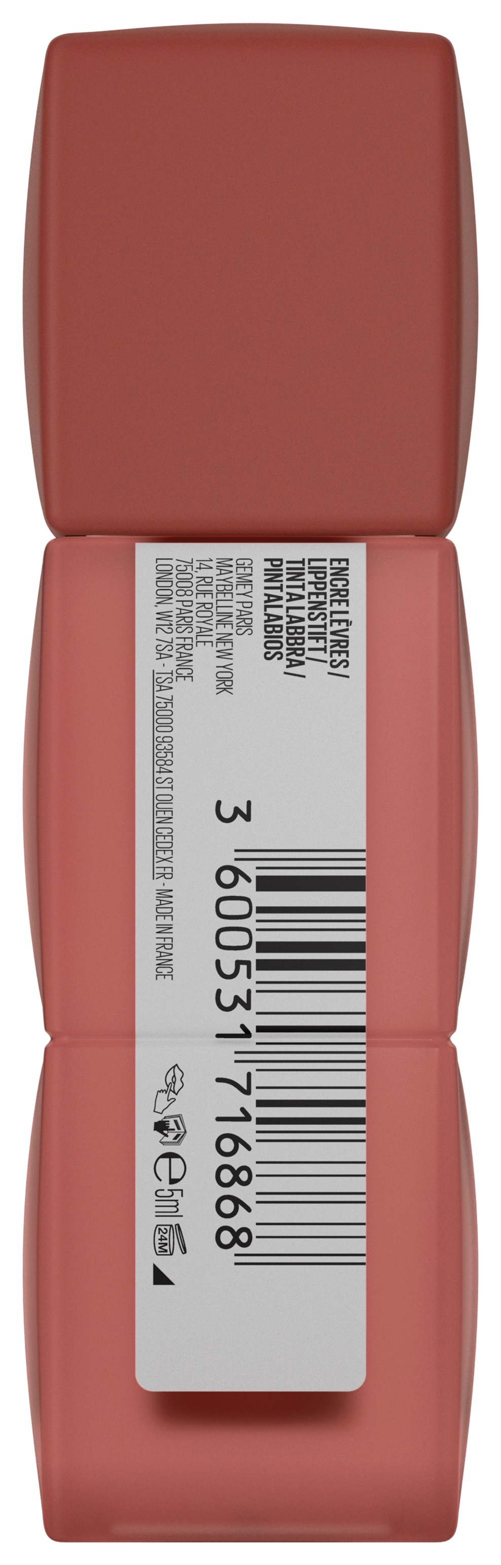 MAYBELLINE NEW YORK Lippenstift »SUPER STAY TEDDY TINT LIPPENSTIFT« mit weichem Teddy-Applikator