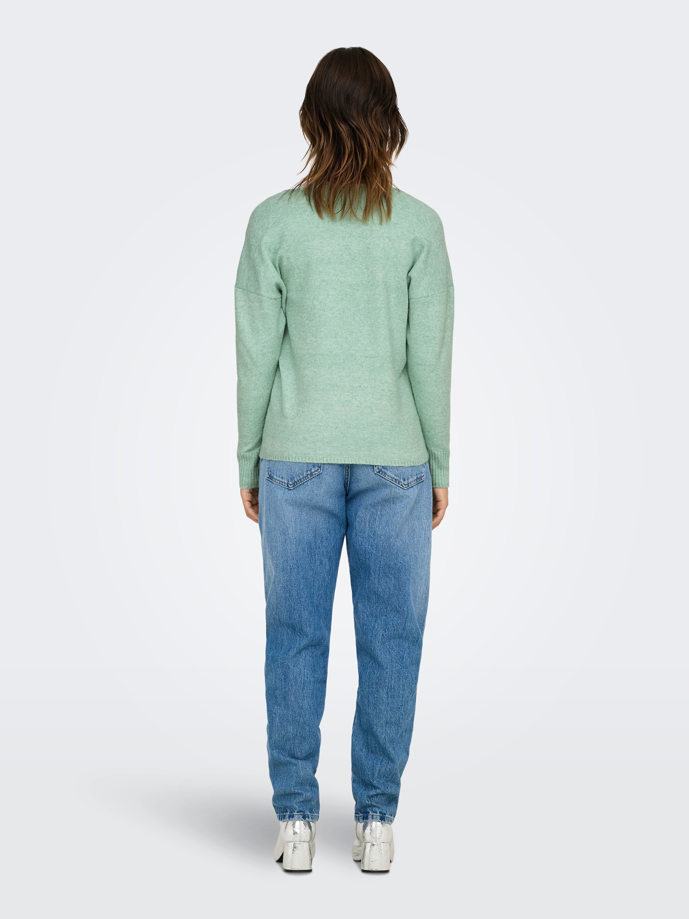 ONLY V-Ausschnitt-Pullover »ONLRICA LIFE L/S V-NECK PULLO KNT NOOS«