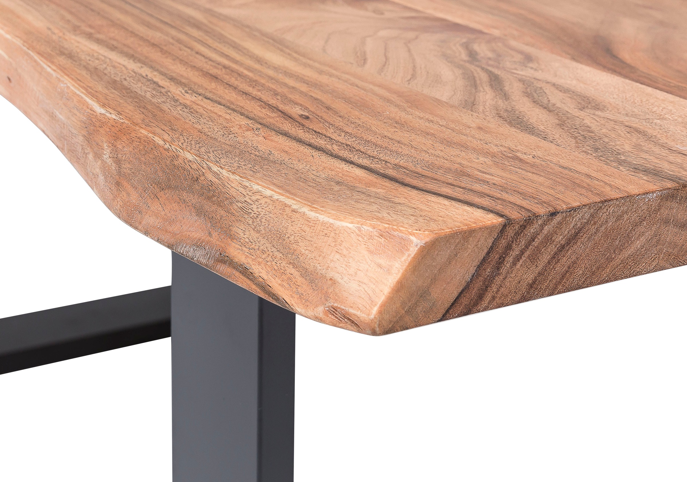 Home affaire Couchtisch »Manhattan« Akazie vollmassiv lackiert günstig online kaufen