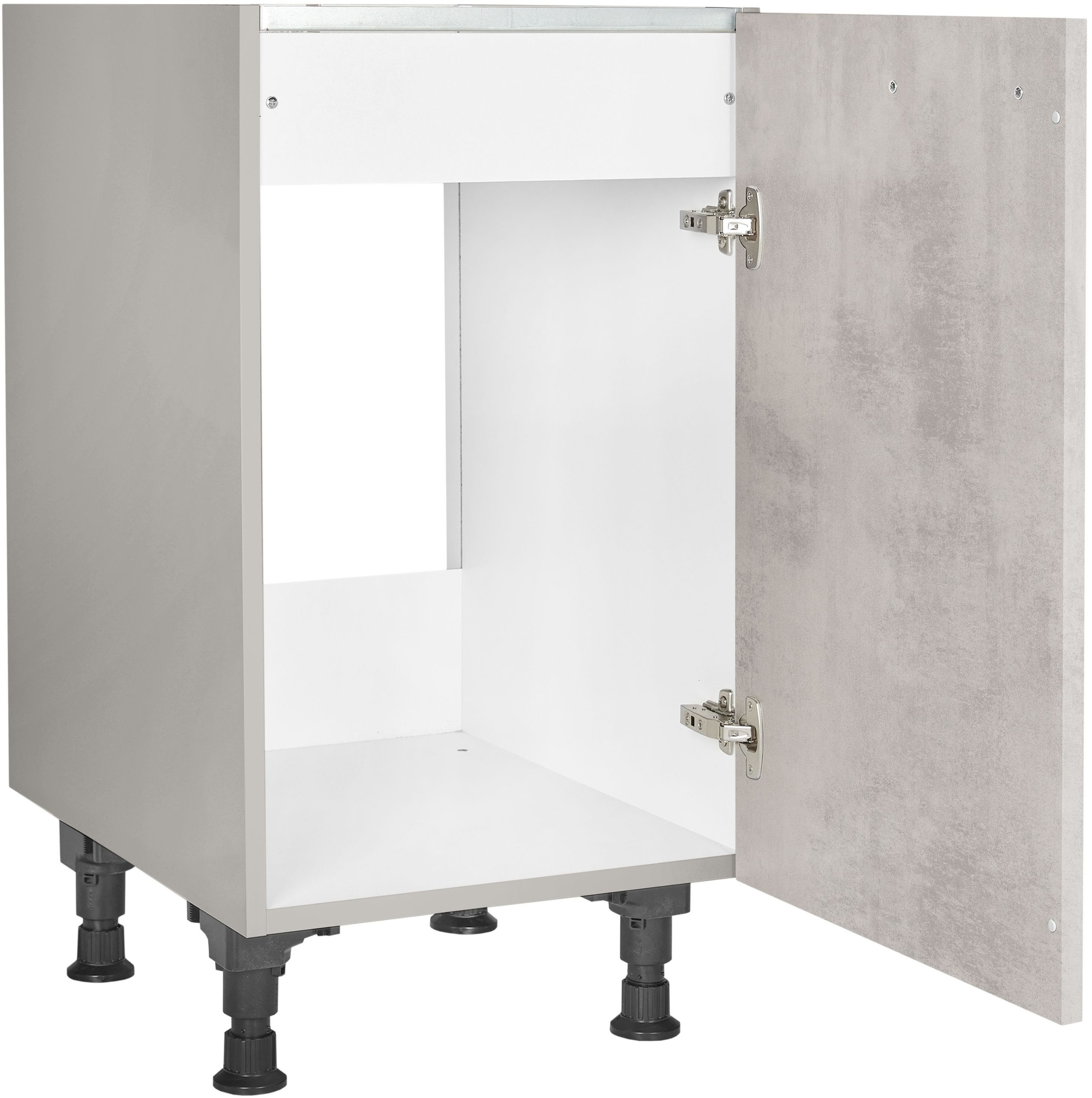 nobilia Spülenschrank ""Riva", Ausrichtung wählbar, vormontiert, in den Bre günstig online kaufen