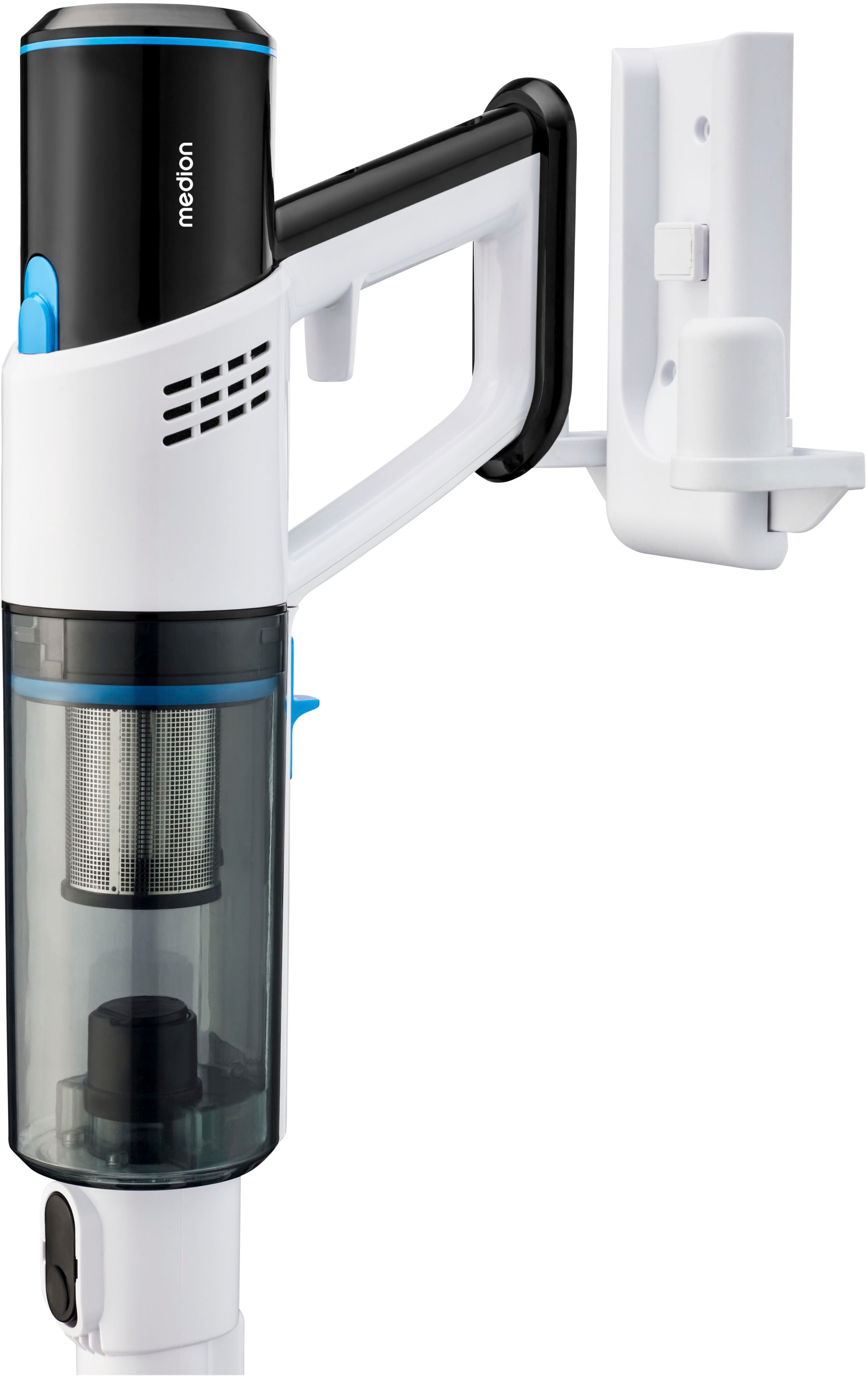 Medion® Akku-Stielstaubsauger »P250 / MD11829«, 22 kPa, HEPA-H13 Filter, integriertes Zubehör