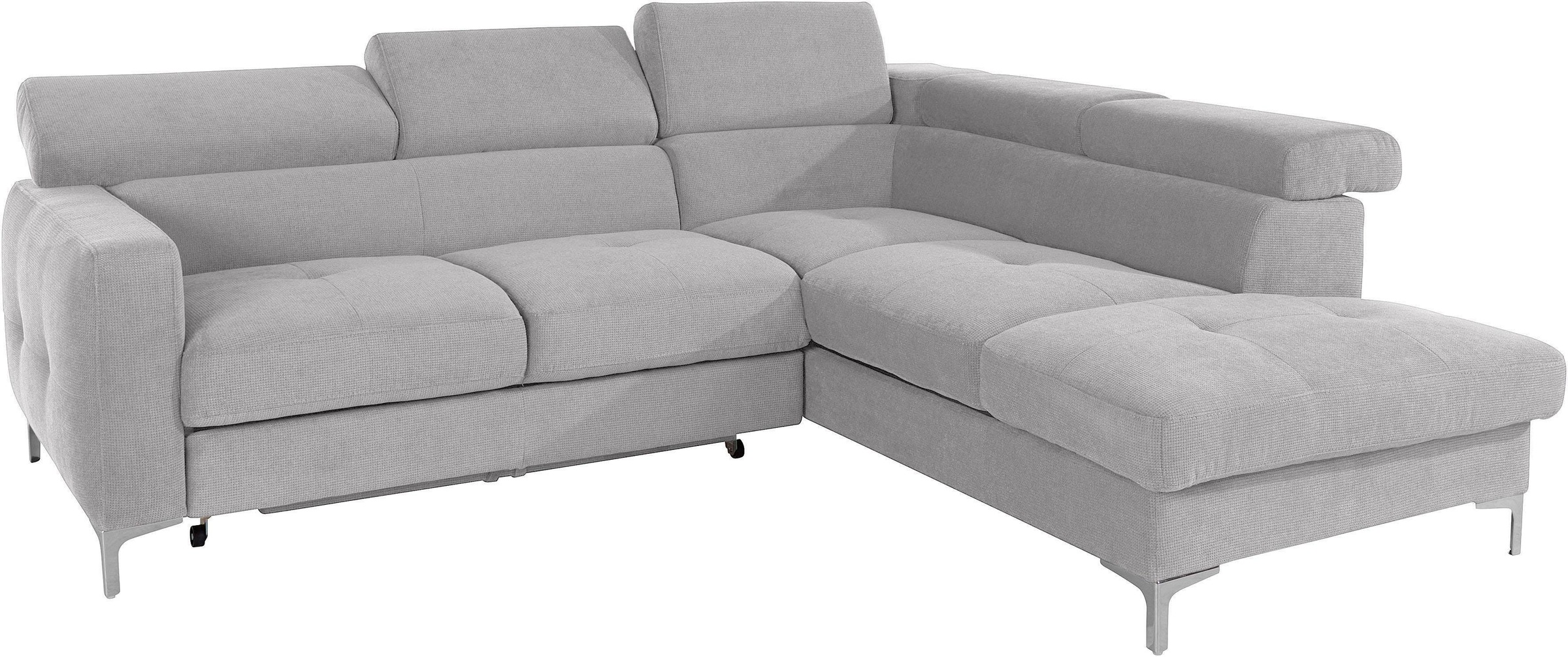 COTTA Polstergarnitur »Sammy L-Form«, (Set), Set bestehend aus: Ecksofa mit günstig online kaufen
