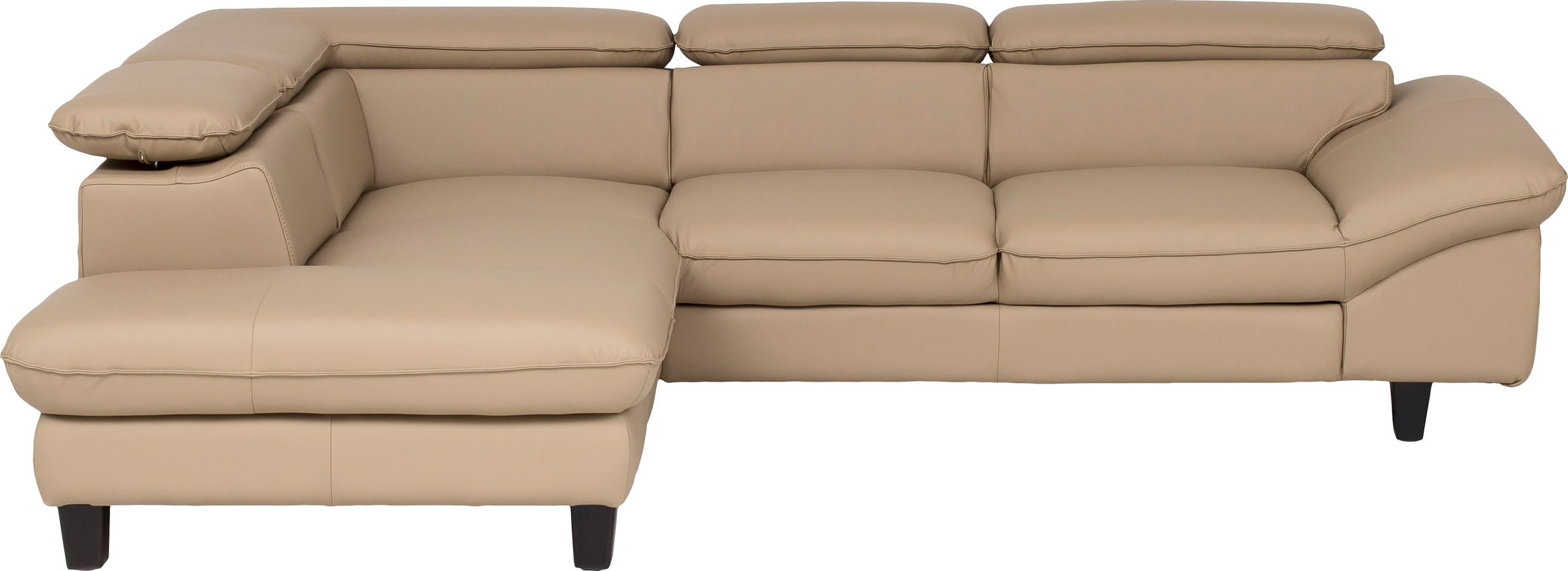 Home affaire Ecksofa "Pilot L-Form" mit Kopfteilverstellung, wahlweise mit günstig online kaufen