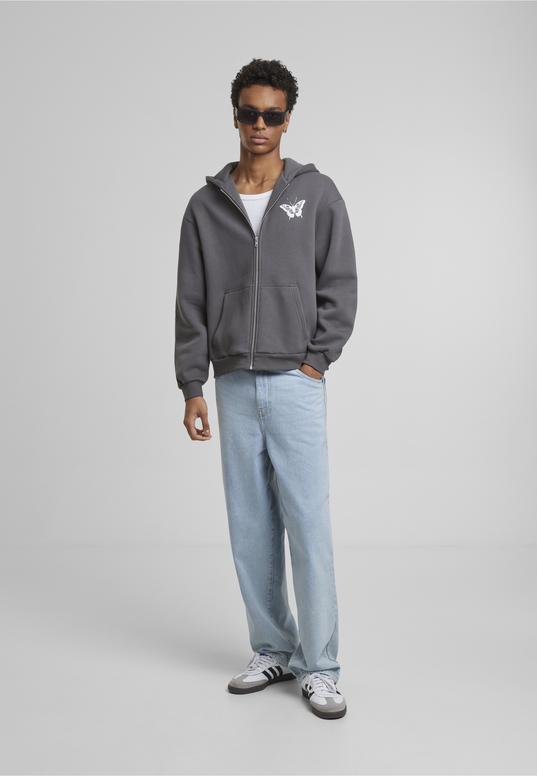 Upscale by Mister Tee Kapuzenpullover »Upscale by Mister Tee Let‘s Get Lost Fluffy Zip Hoody« 1 tlg.