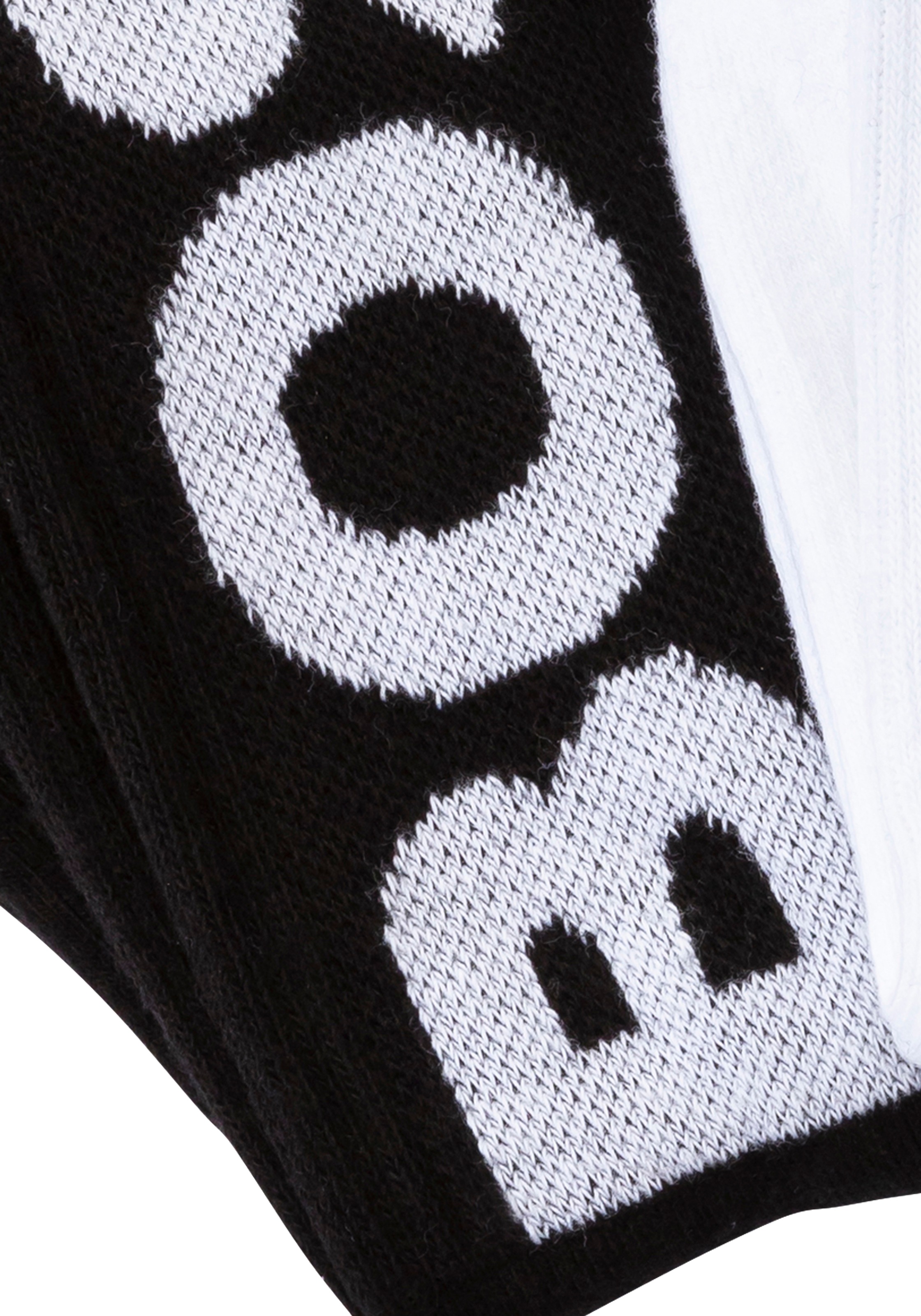 BOSS Socken »3P QS Rib Logo CC«, mit Logo