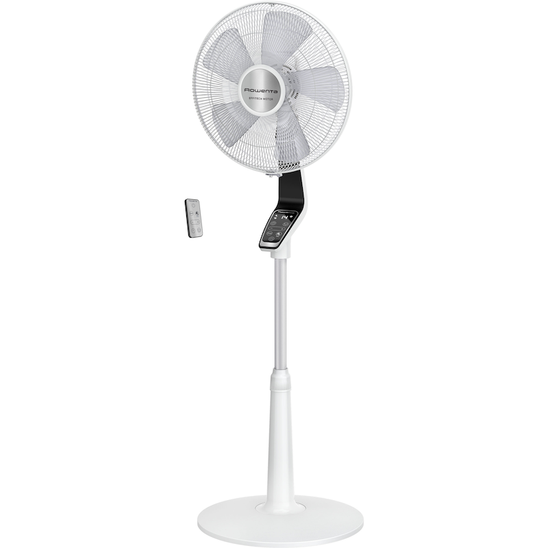 ROWENTA Standventilator »VU5690 Turbo Silence Extreme« 40 cm Durchmesser 32 dB(A), 14 Geschwindigkeiten, Fernbedienung, digitaler 12 h Timer...