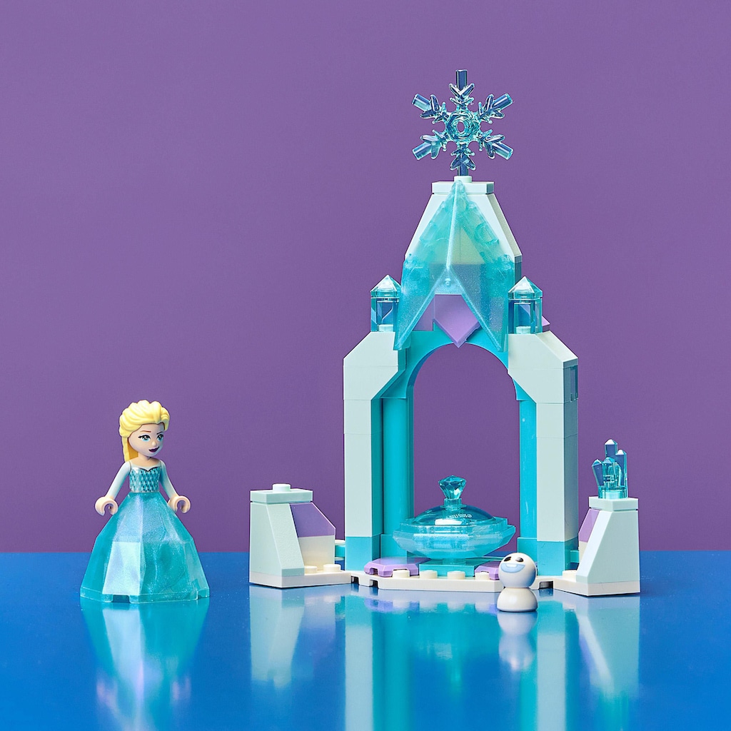 LEGO® Konstruktionsspielsteine »Elsas Schlosshof (43199), LEGO® Disney«, (53 St.)
