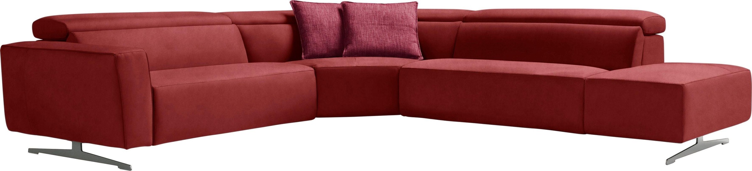 Egoitaliano Ecksofa »Stefanie-e, Designsofa der Extraklasse, bequem mit hoh günstig online kaufen