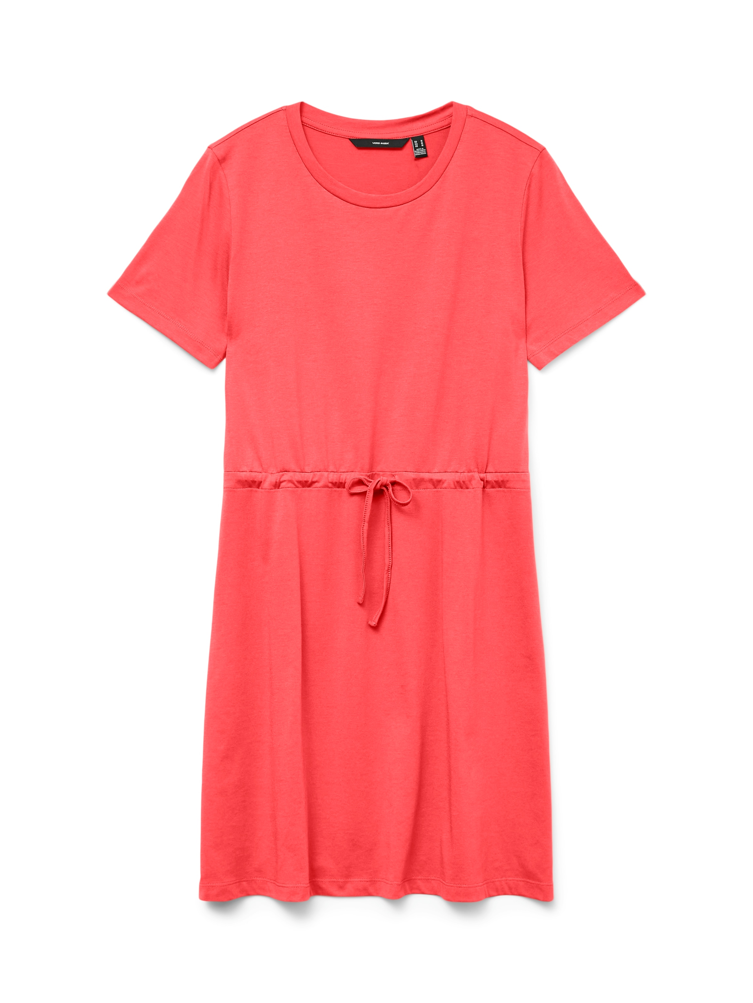 Vero Moda Shirtkleid »VMLUNA SS SHORT STRING DRESS JRS NOOS«