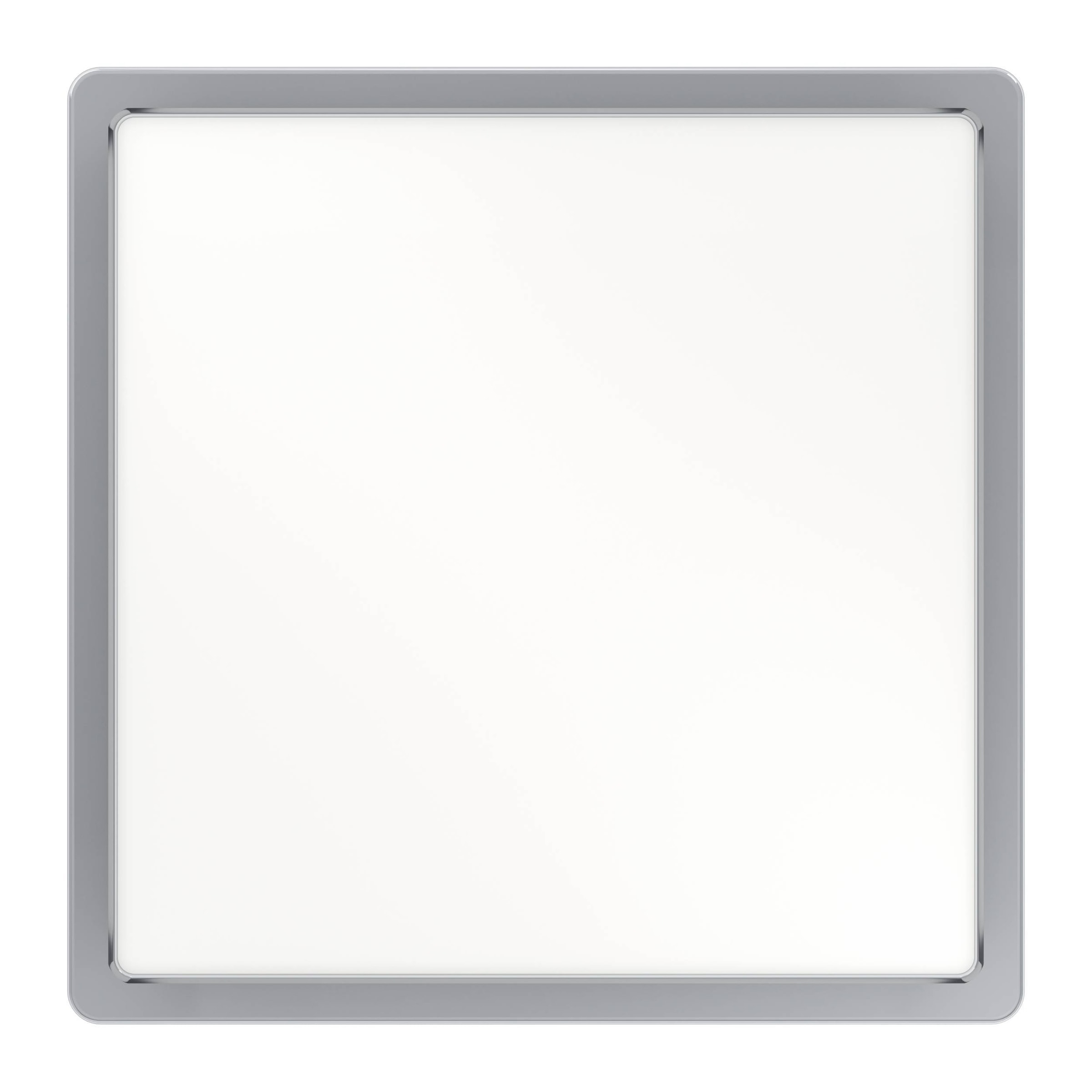 EGLO Aufbauleuchte »Fueva 5 Deckenlampe, Badlampe, Stahl und Kunststoff, chrom, weiß, IP44« LED-Modul 1 Stk. Warmweiß