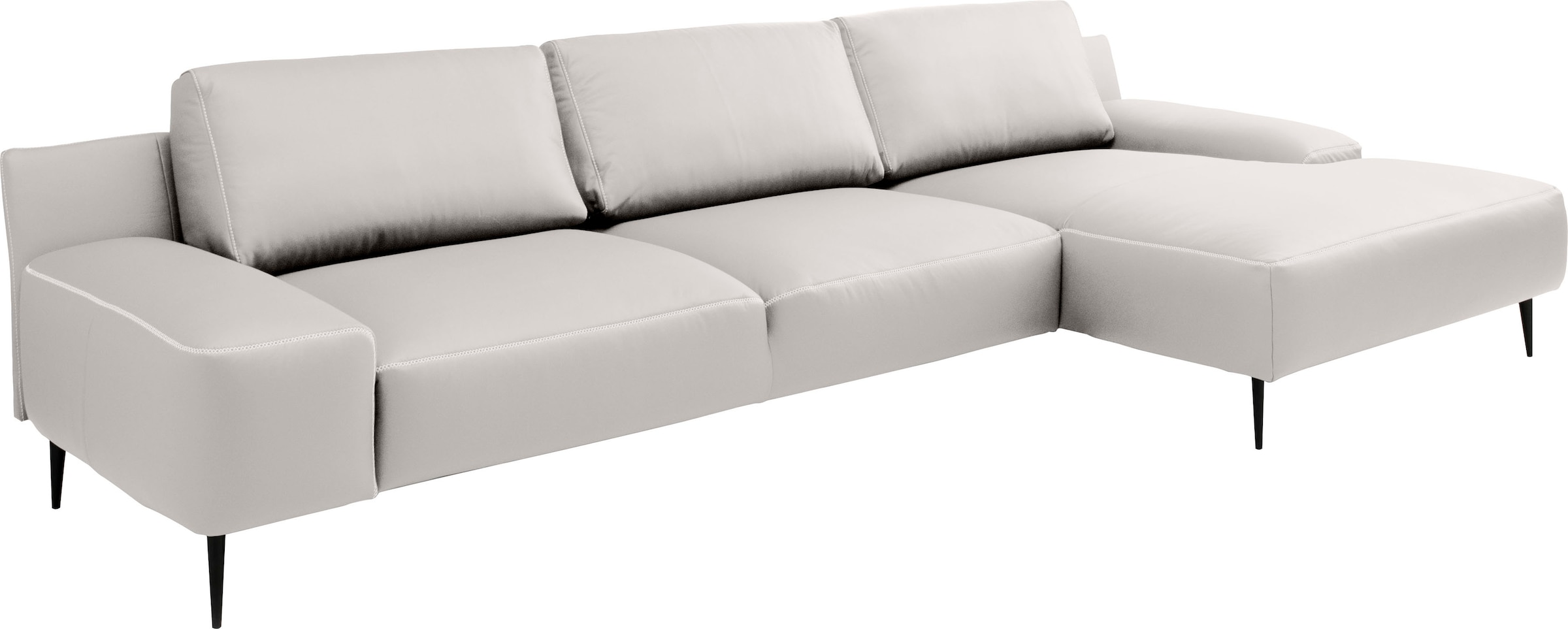 designwerk Ecksofa »Forma, zeitloses Designsofa mit aktuellem Fuß, L-Form«, in hochwertiger Verarbeitung und tollem Sitzkomfort