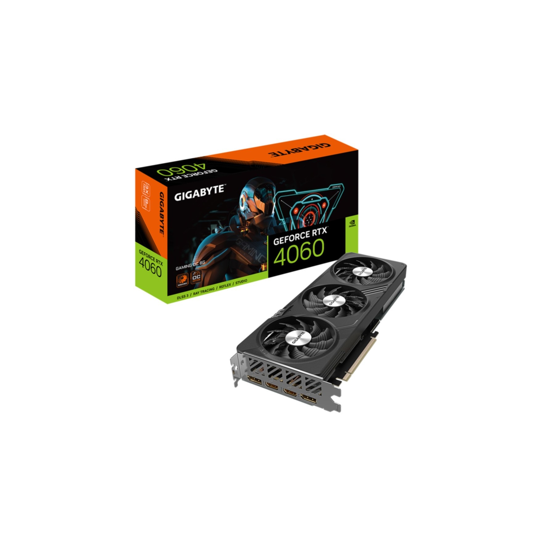 Gigabyte Grafikkarte »GeForce RTX­­ 4060 GAMING OC 8G«