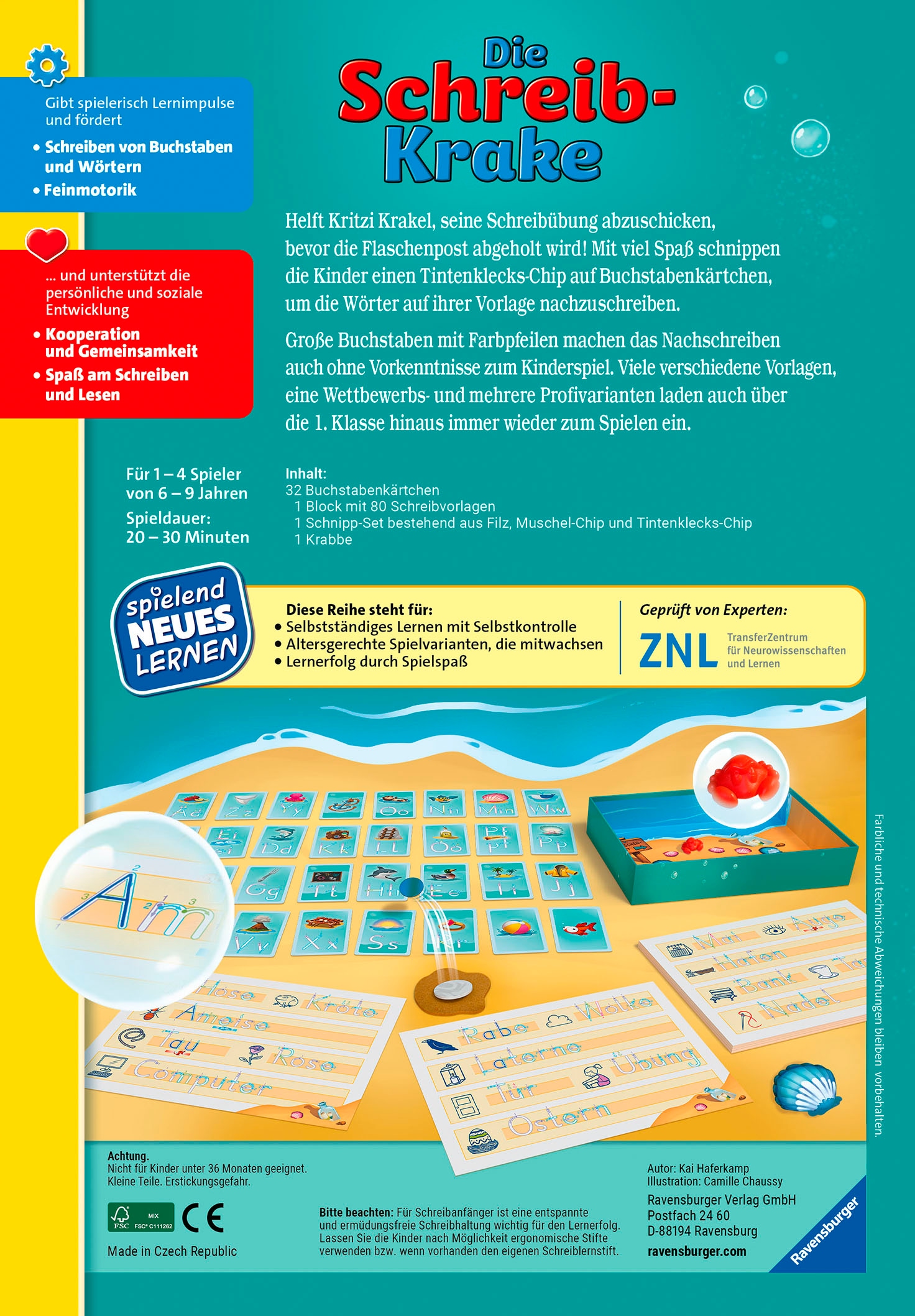 Ravensburger Spiel »Die Schreib-Krake«, Made in Europe