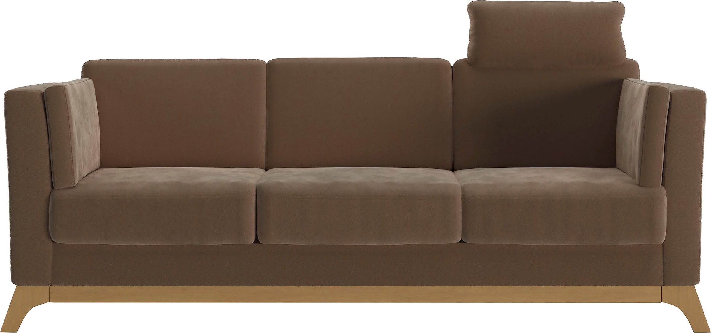 Home affaire 3-Sitzer »Viva« mit Holzrahmen aus Eiche