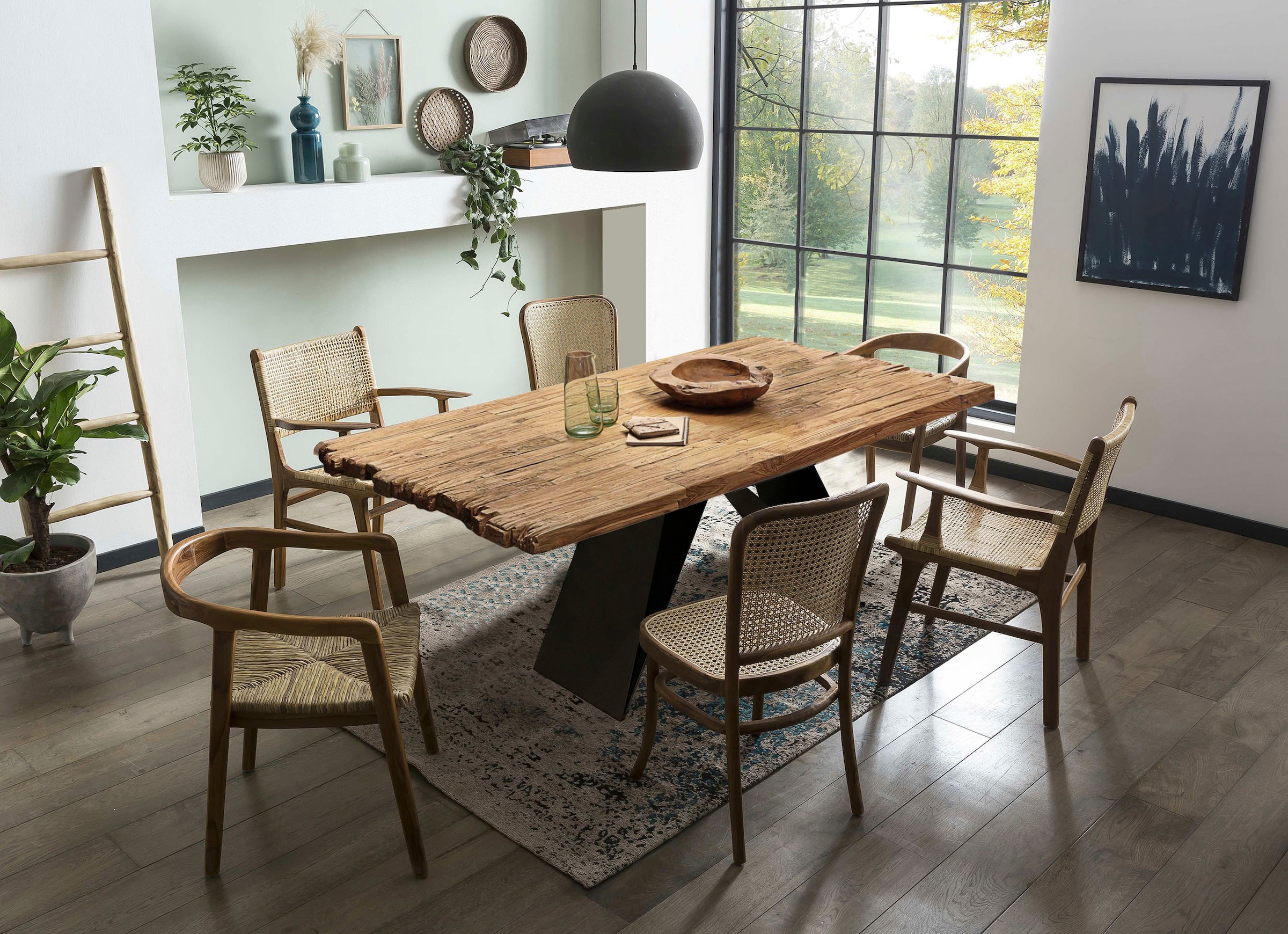 SIT Esstisch 1 Stk. tlg. Bruchkante an den kurzen Seiten