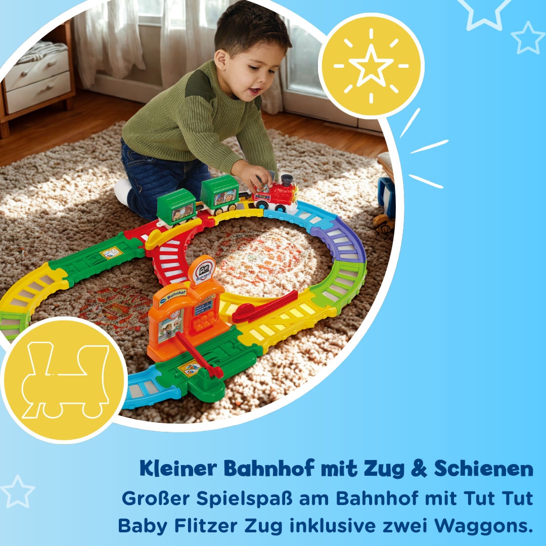 Vtech® Spielwelt »Tut Tut Baby Flitzer - Kleiner Bahnhof« mit Licht und Sound