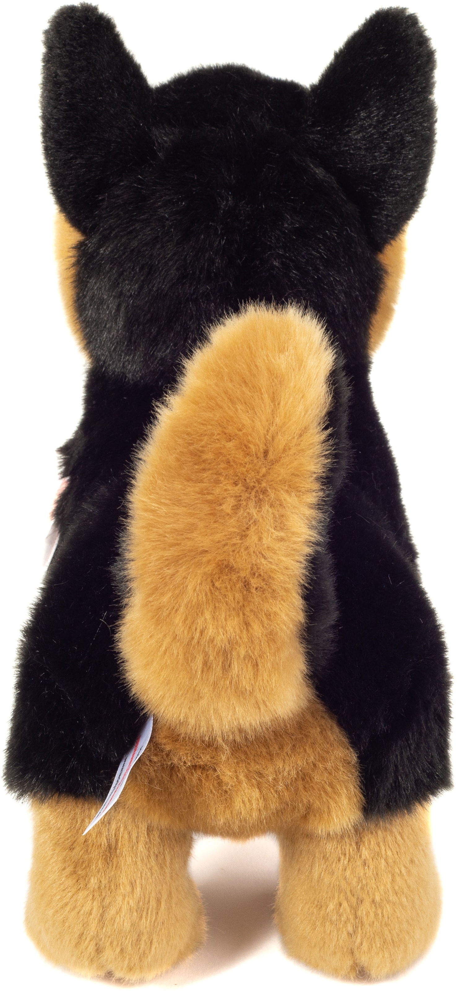 Teddy Hermann® Kuscheltier »Schäferhund stehend schwarz/braun, 23 cm«, zum Teil aus recyceltem Material