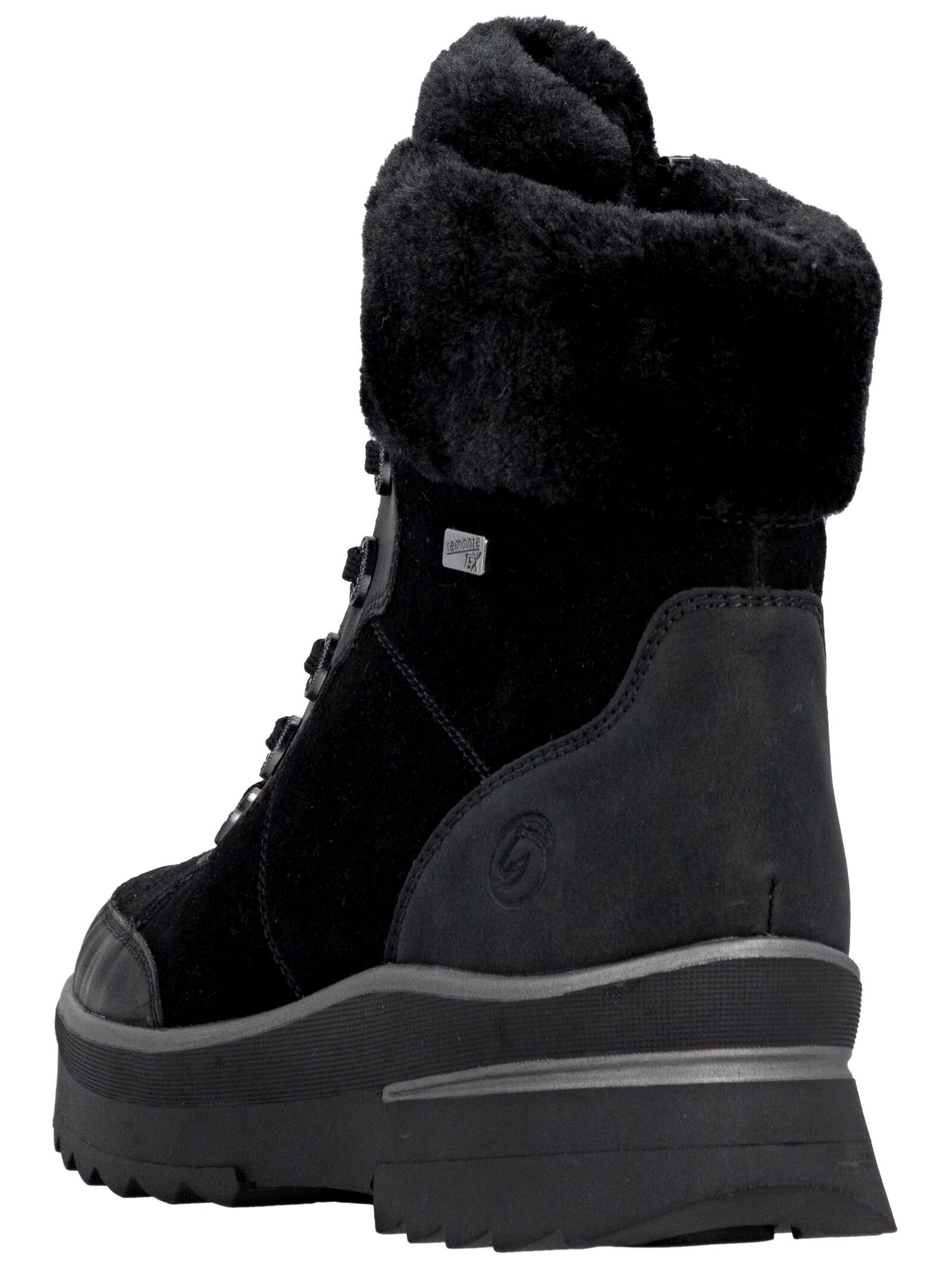 Remonte Schnürstiefelette »Remonte Stiefelette Veloursleder/Textil«