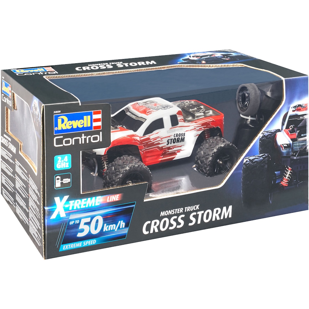 Revell® RC-Monstertruck »X-Treme Car CROSS STORM«, Geschwindigkeit bis zu 50 km/h