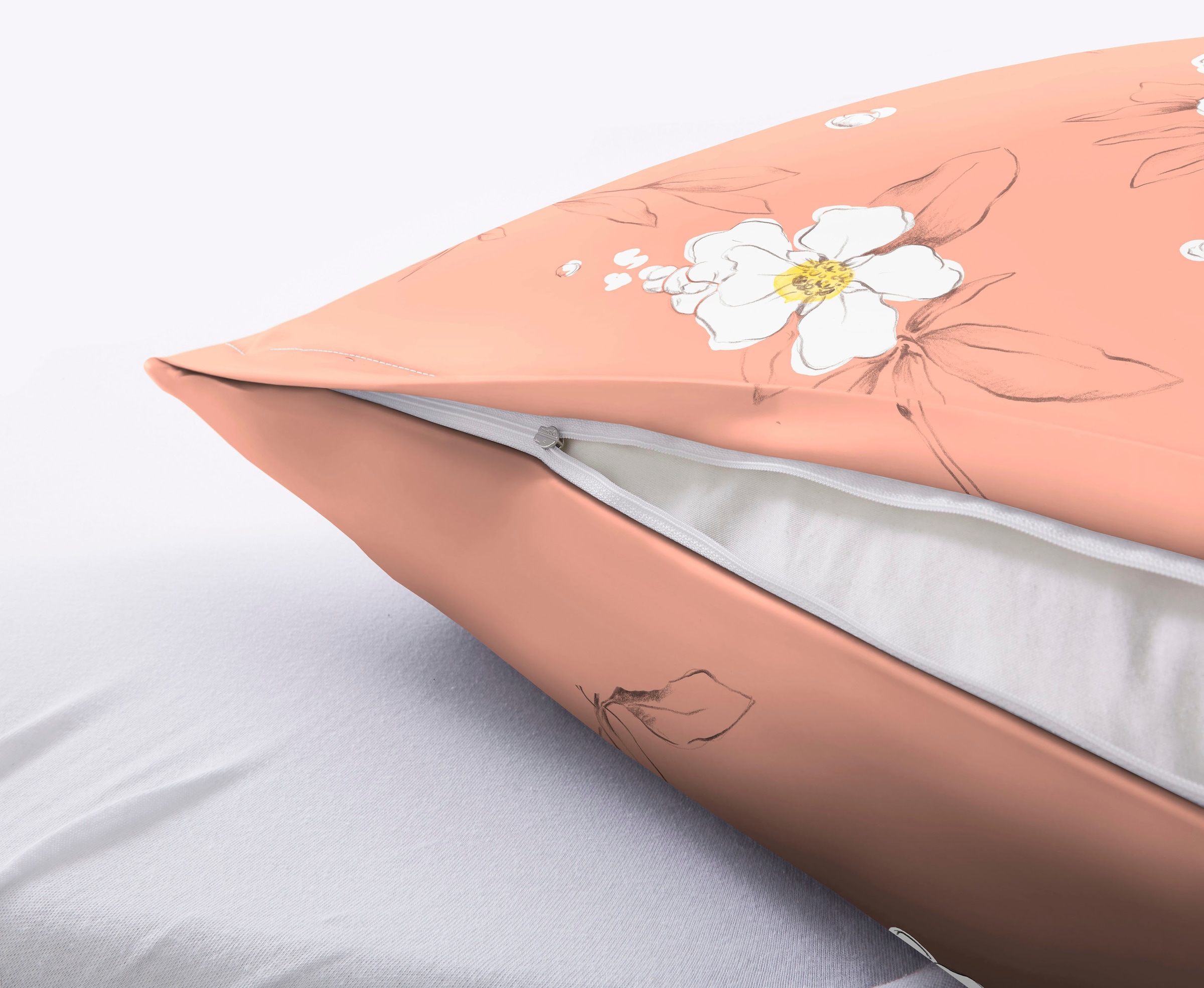 Kleine Wolke Bettwäsche »Sienna«, (2 tlg.), mit frischem, floralem Design