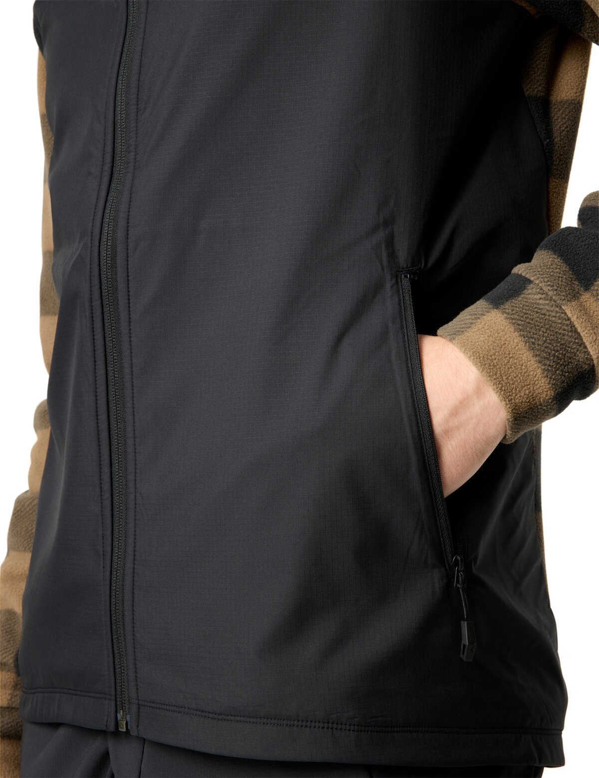 VAUDE Fahrradjacke »MEN'S MINAKI MID JACKET II« für sportliche Aktivitäten im Radsport, aus wärmendem Fleecematerial