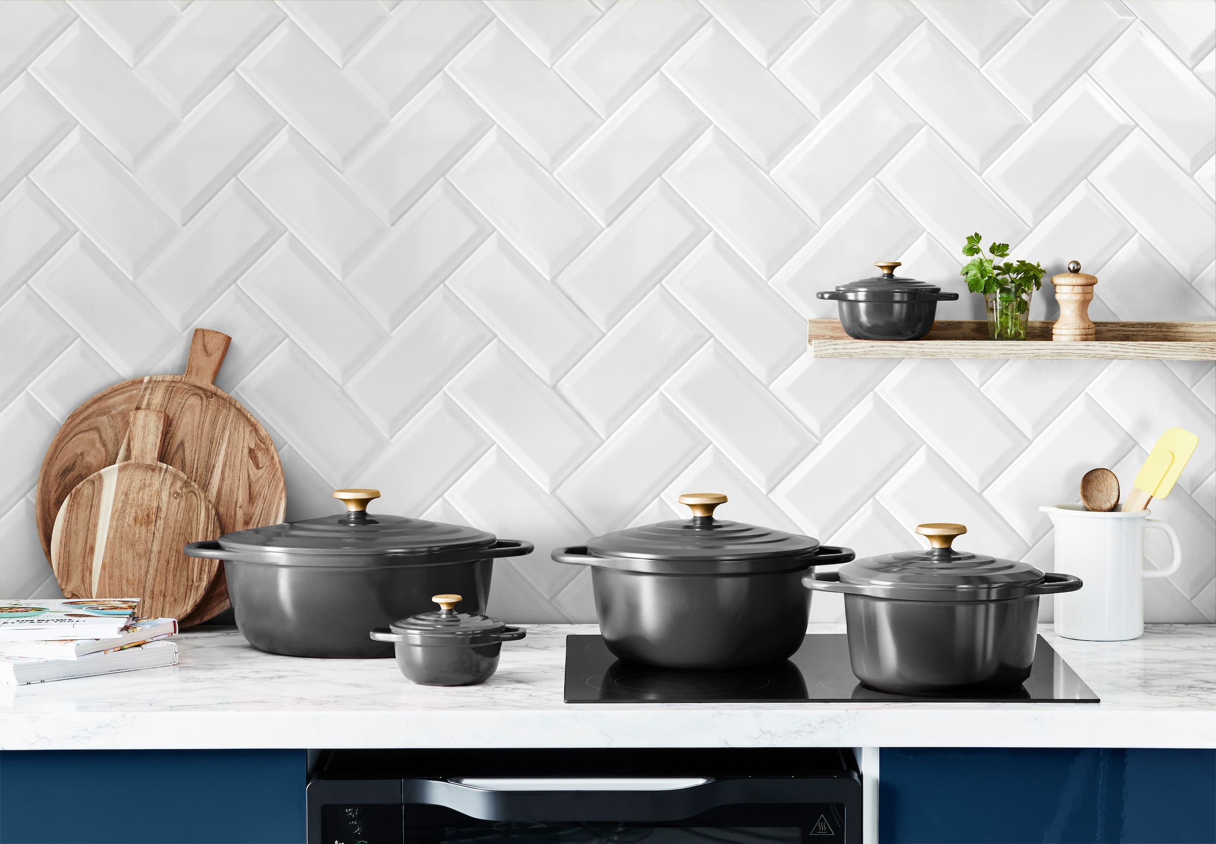 Tefal Bräter »Air« 2 Stk. tlg. Aluminiumguss