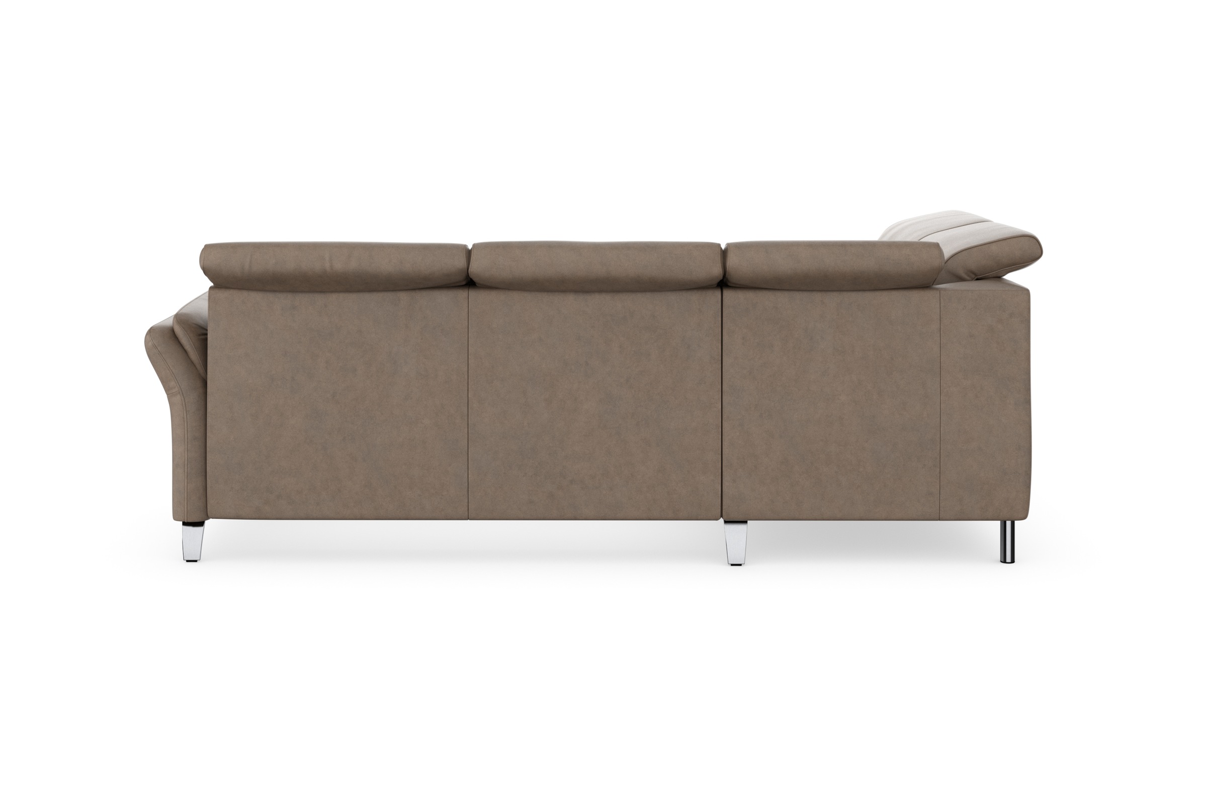 sit&more Ecksofa »Grenoble L-Form mit Federkern«, wahlweise mit Bettfunktion, Bettkasten, Arm- und Kopfteilverstellung