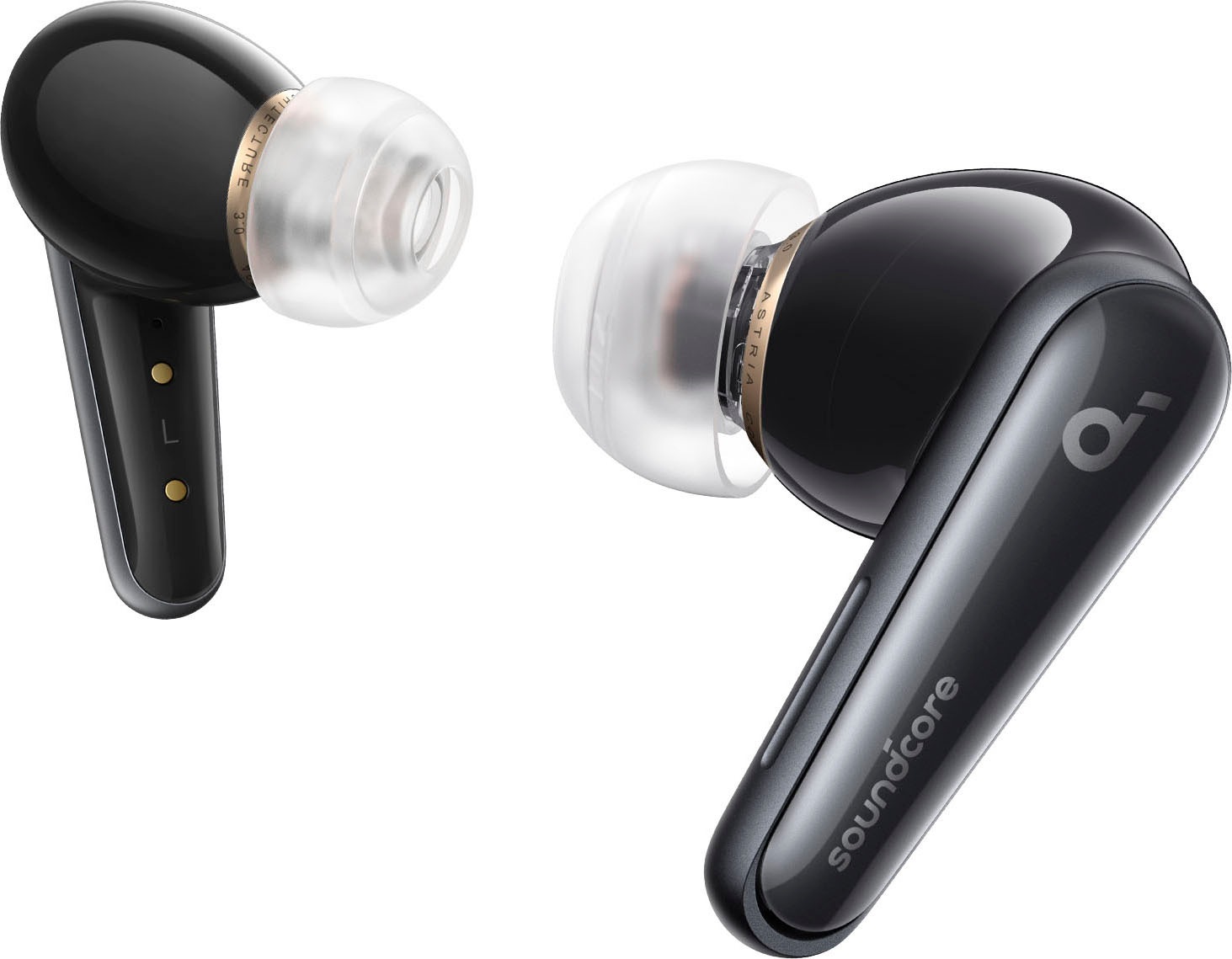 Anker In-Ear-Kopfhörer »Soundcore Liberty 4«, Bluetooth, Active Noise Cancelling (ANC)-Freisprechfunktion-Hi-Res-Multi-Point-Verbindung-Transparenzmodus-kompatibel mit Siri
