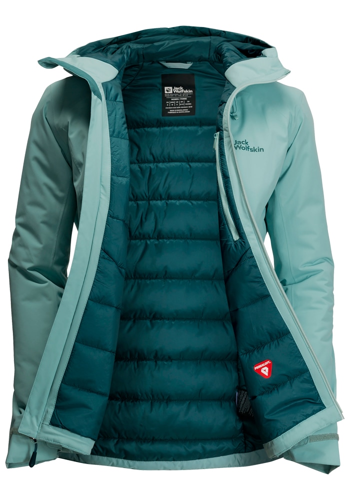 Jack Wolfskin Outdoorjacke »WISPER INS JKT W«, mit Kapuze